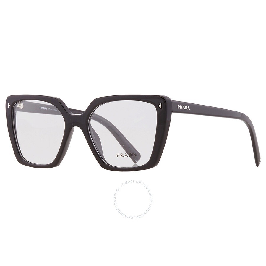 Prada Demo Butterfly Ladies Eyeglasses PR 16ZV 1AB1O1 51 - 5