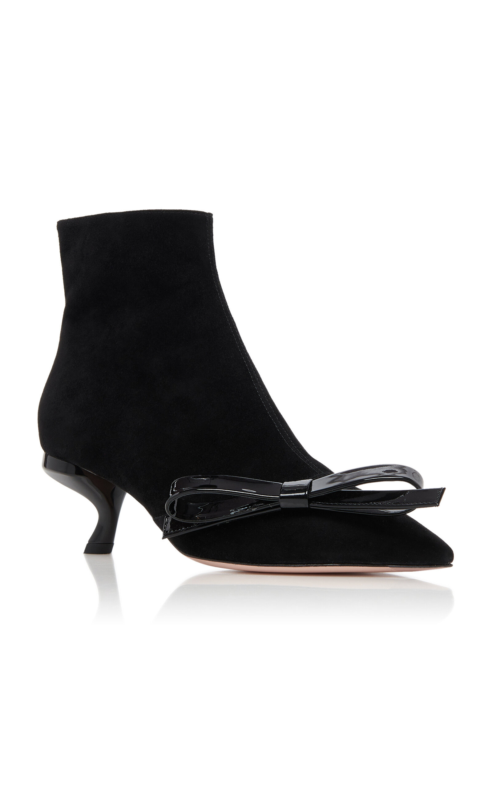 Virgule Bow Boots black - 5