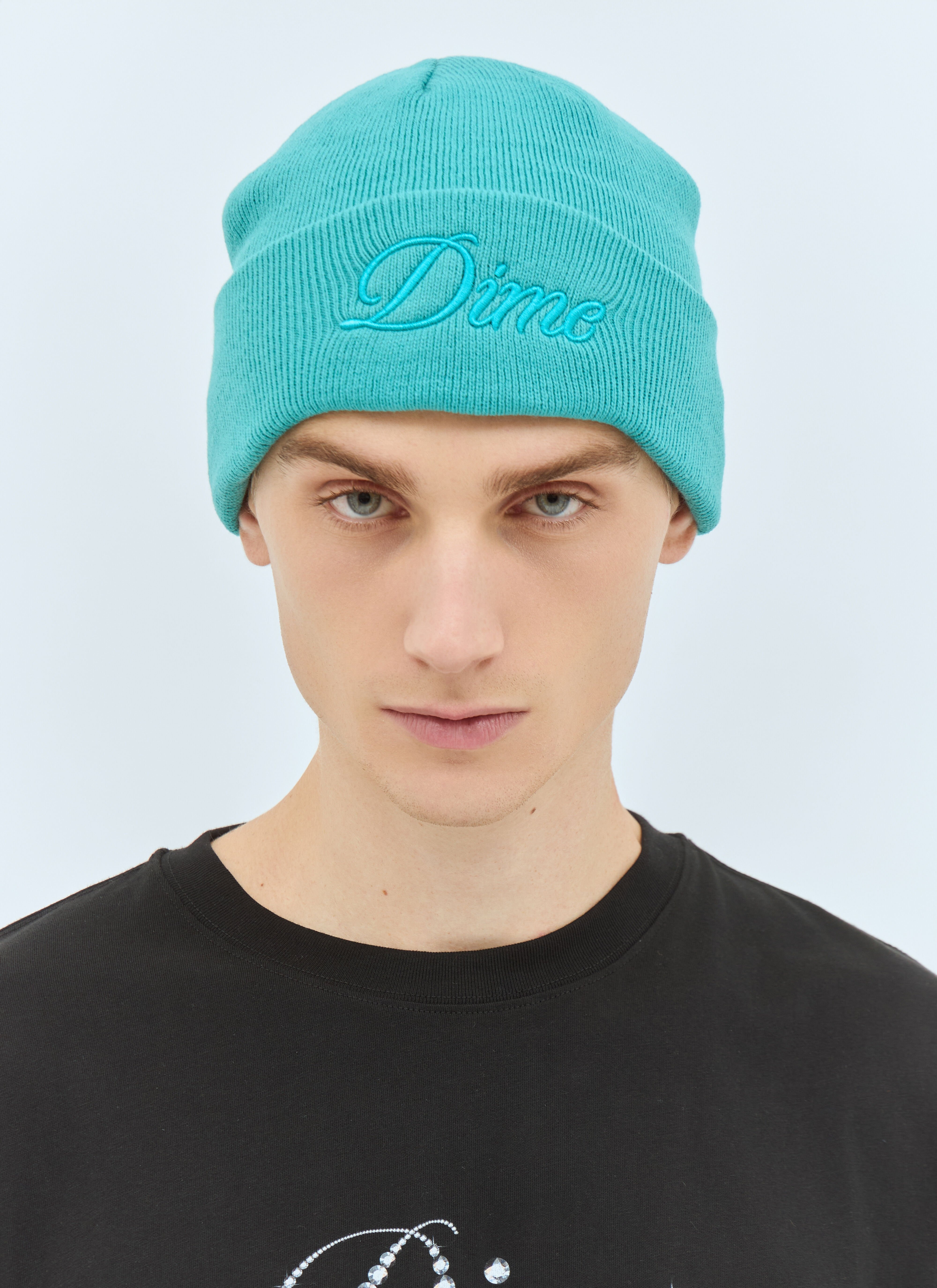 Cursive Beanie Hat - 1