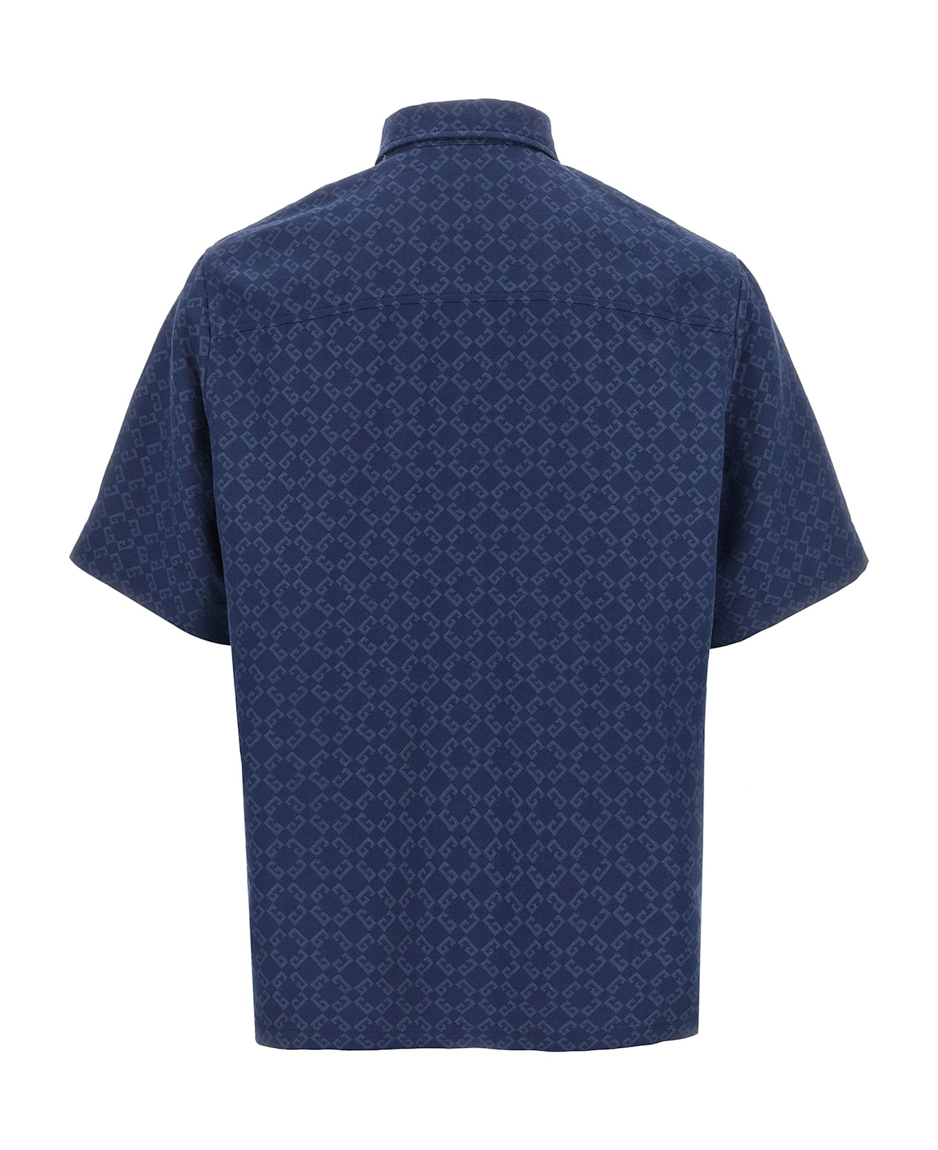 Monogram 72 Glossy Denim Shirt - 2