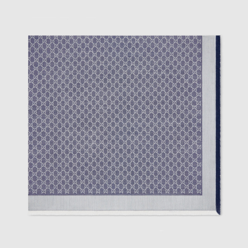 GUCCI GG silk wool shawl outlook