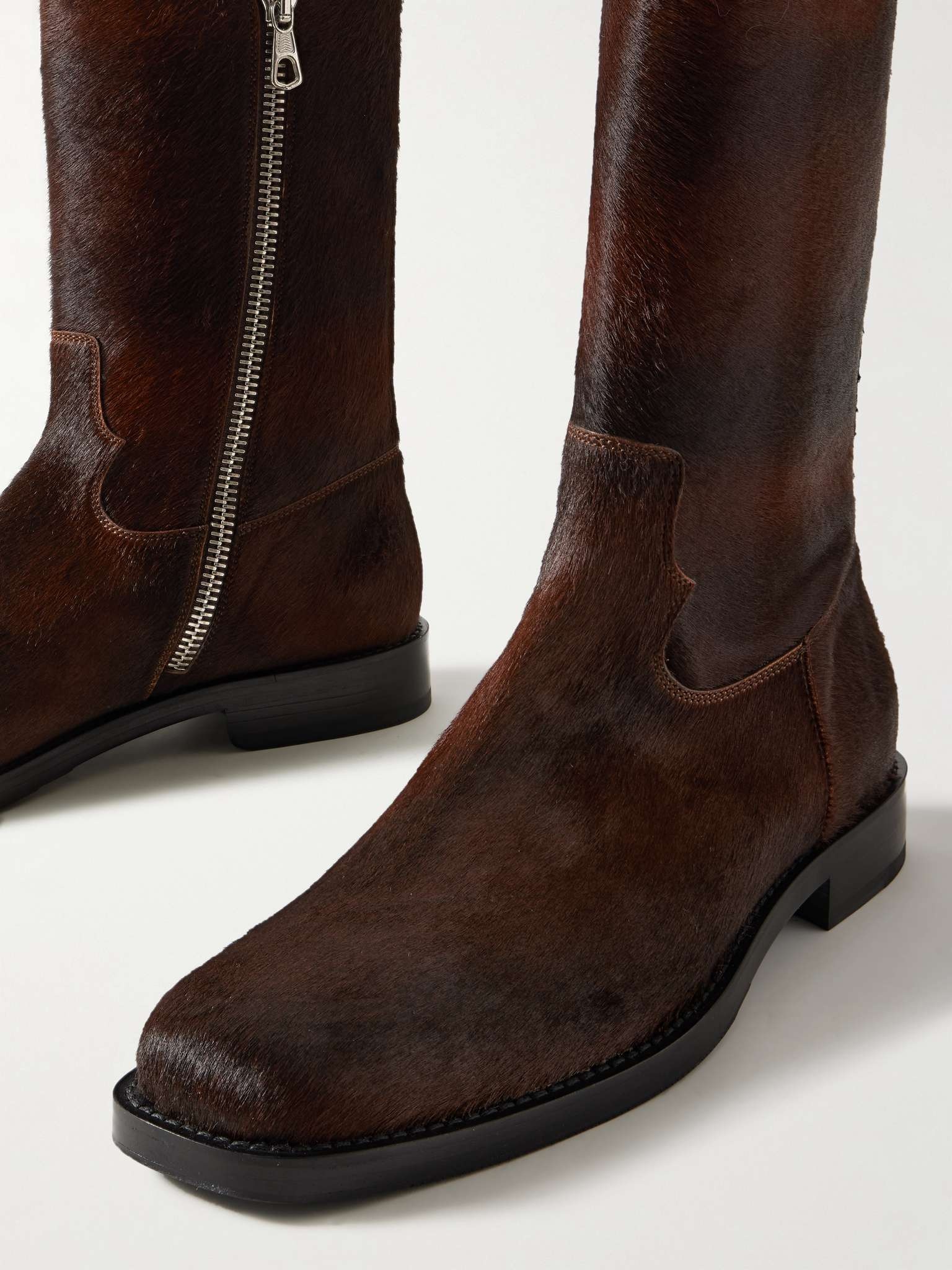 Calf Hair Boots - 6