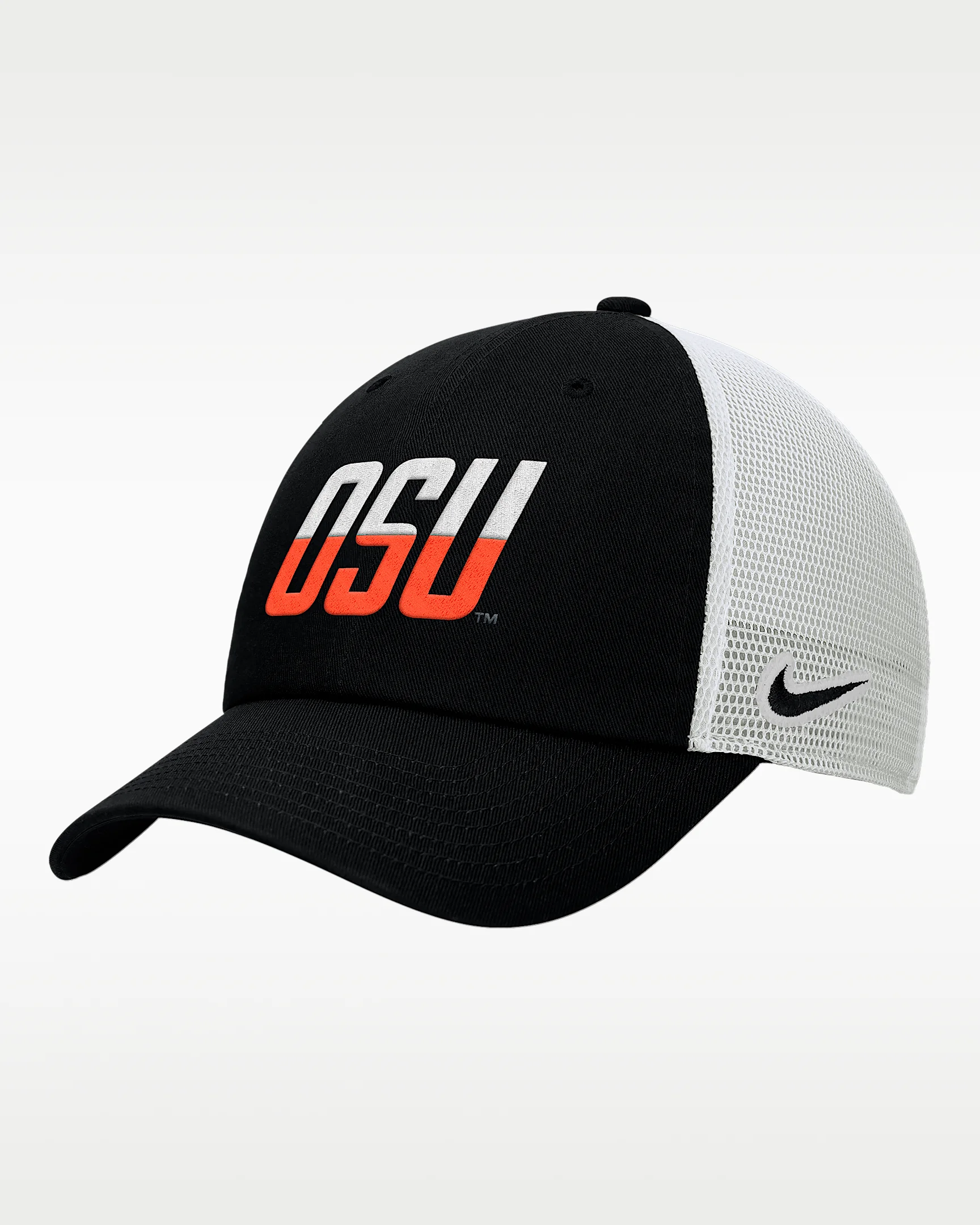Nike College (Oregon State) Unstructured Trucker Cap - 1