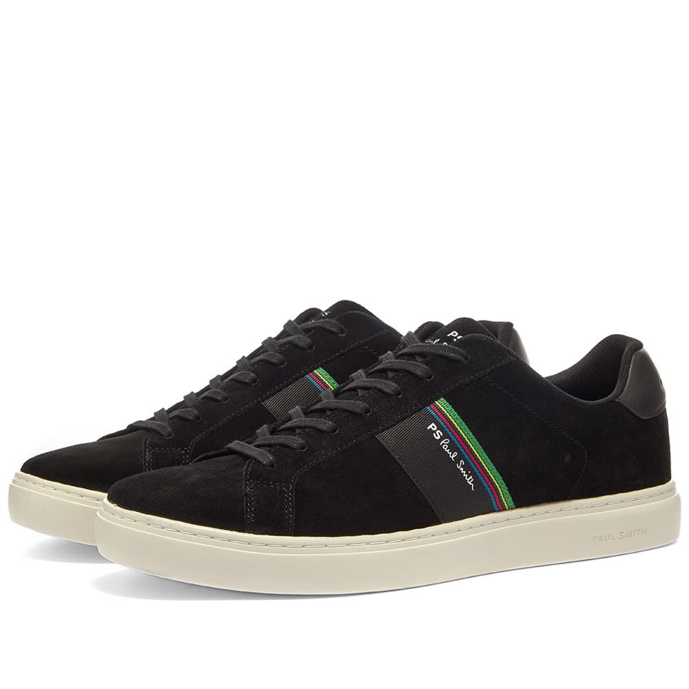 Paul Smith Rex Taped Stripe Suede Sneakers - 1