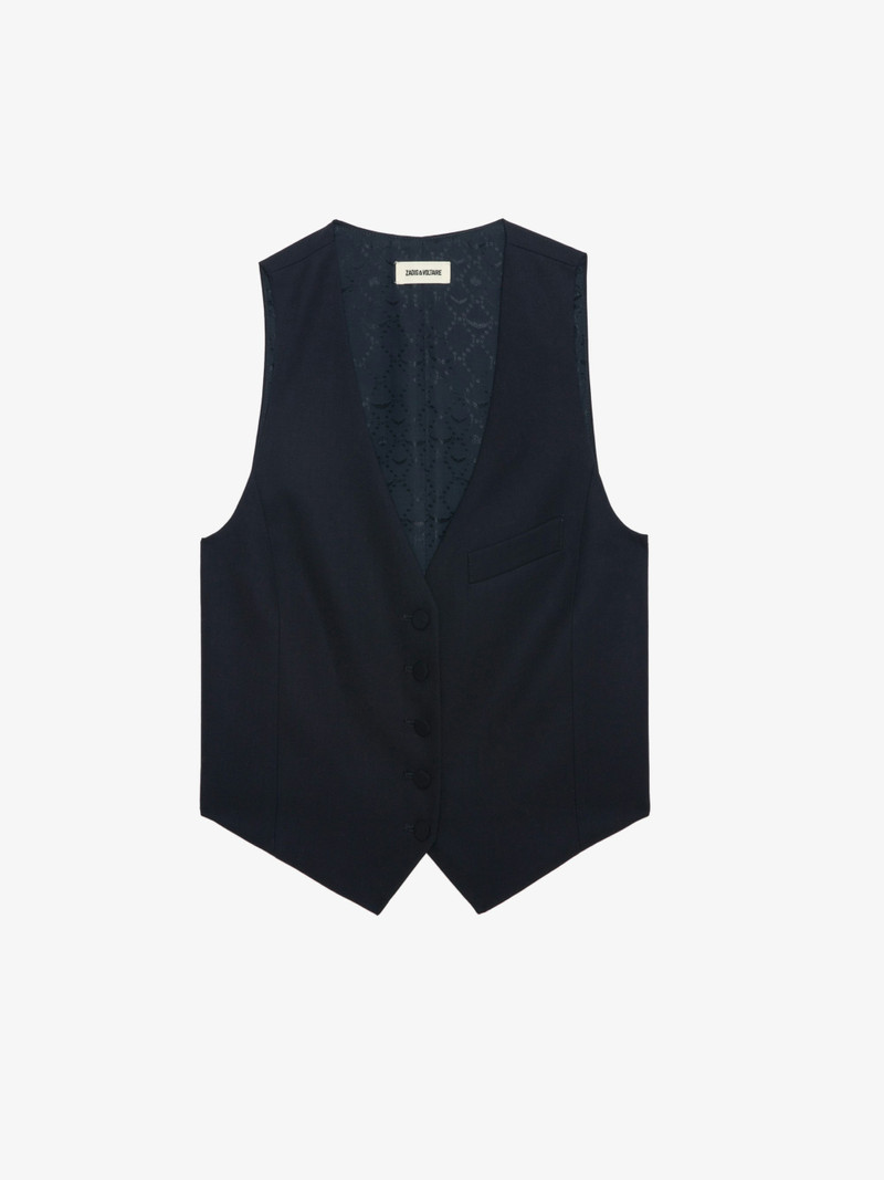 Emaux Wool Vest 1