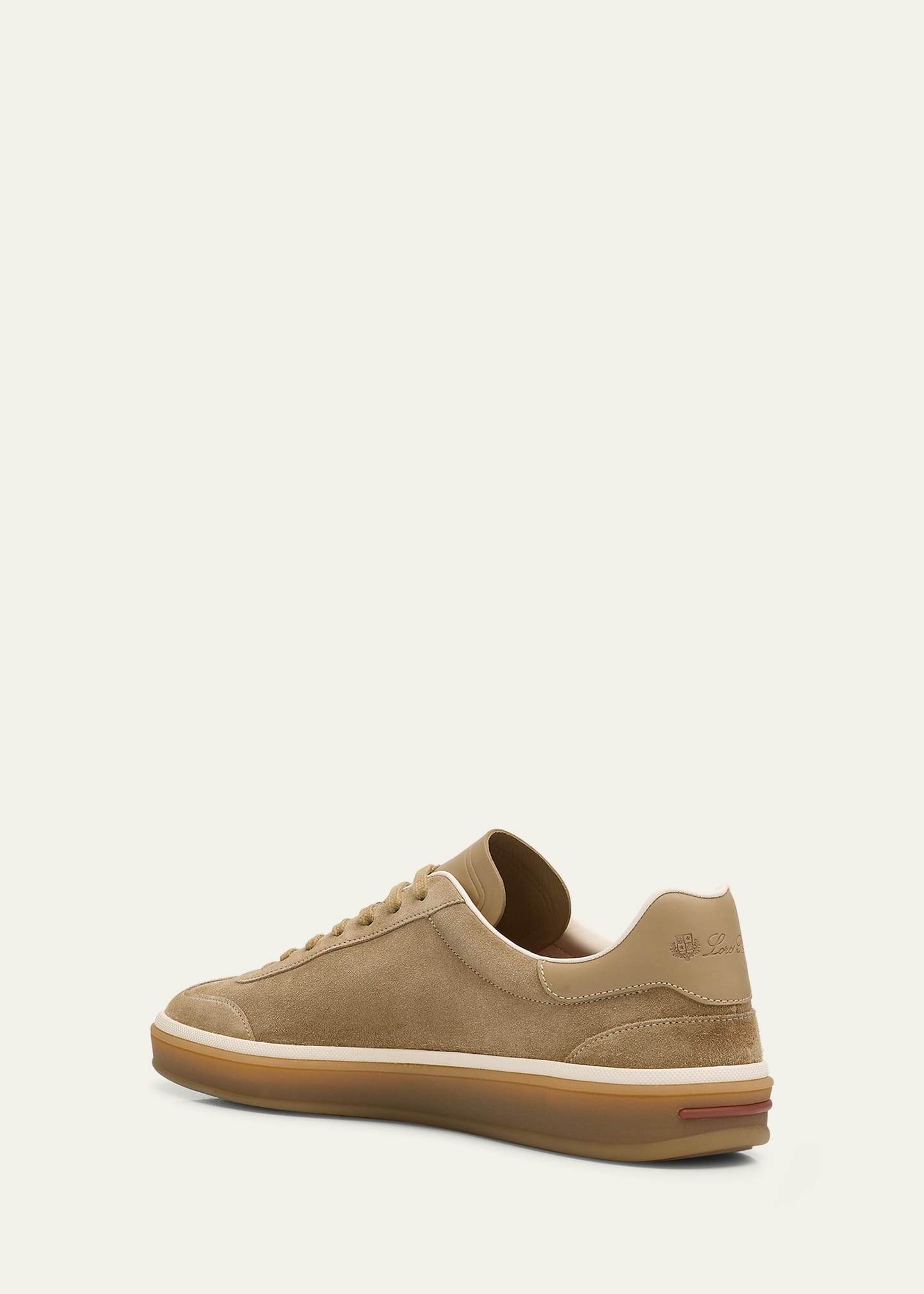 Men's Tennis Walk Suede Low-Top Sneakers - 4