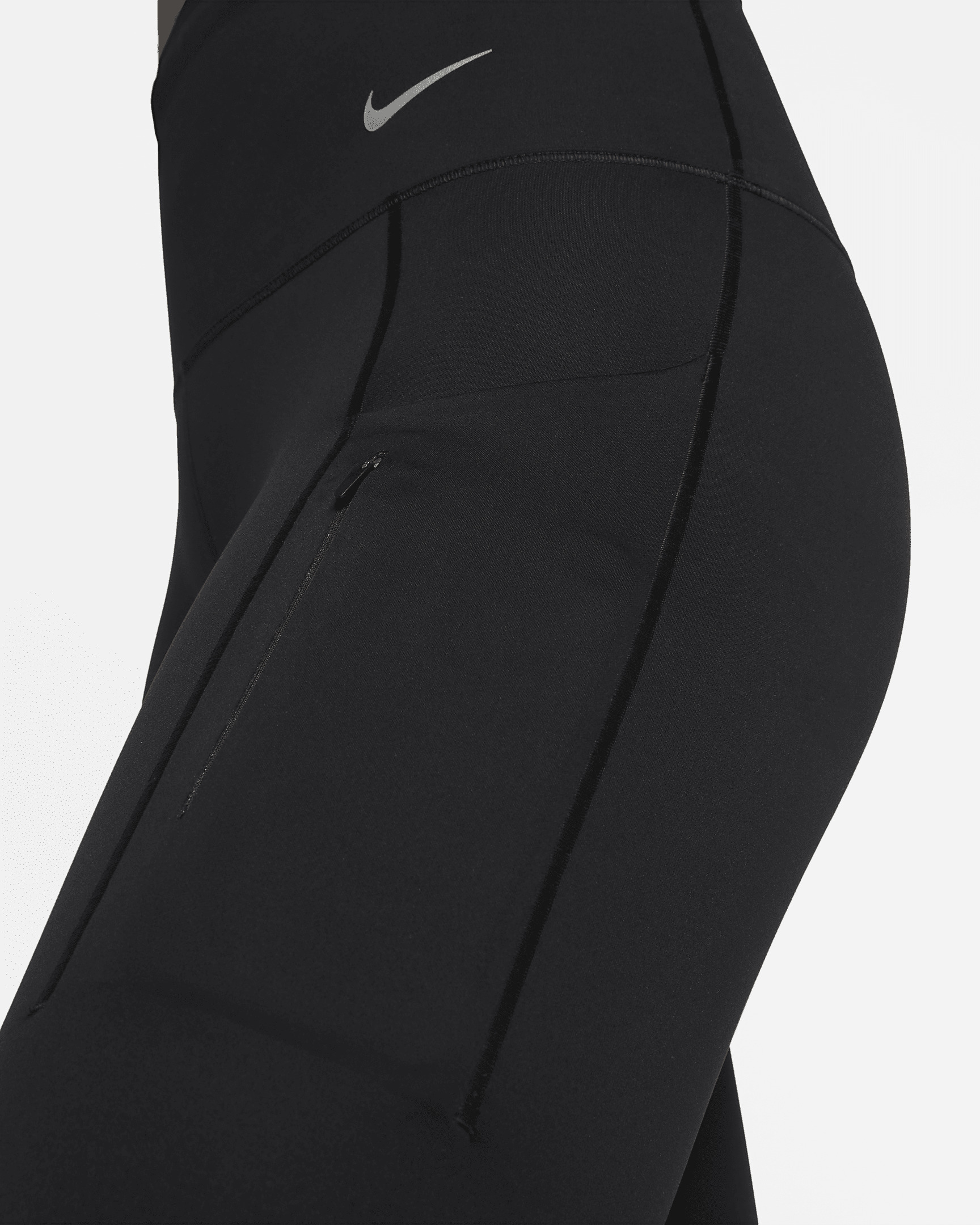 Nike Women's Go Firm-Support High-Waisted Full-Length Leggings with Pockets - 9