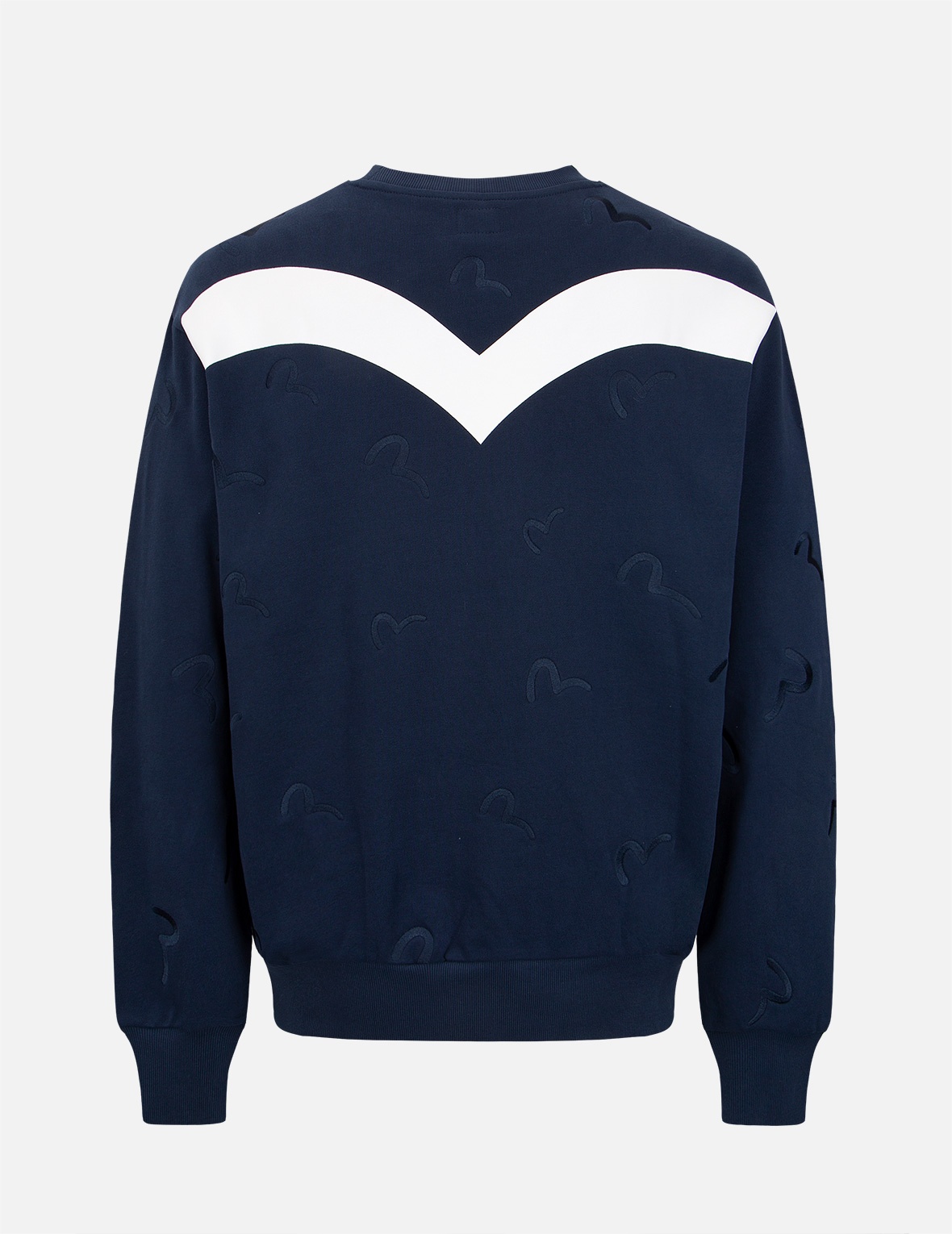 ALLOVER SEAGULL EMBROIDERY SWEATSHIRT - 2