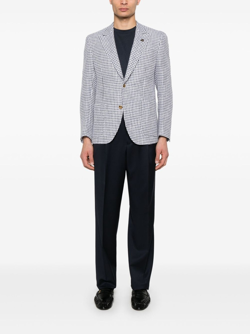 LARDINI pleated virgin-wool trousers outlook