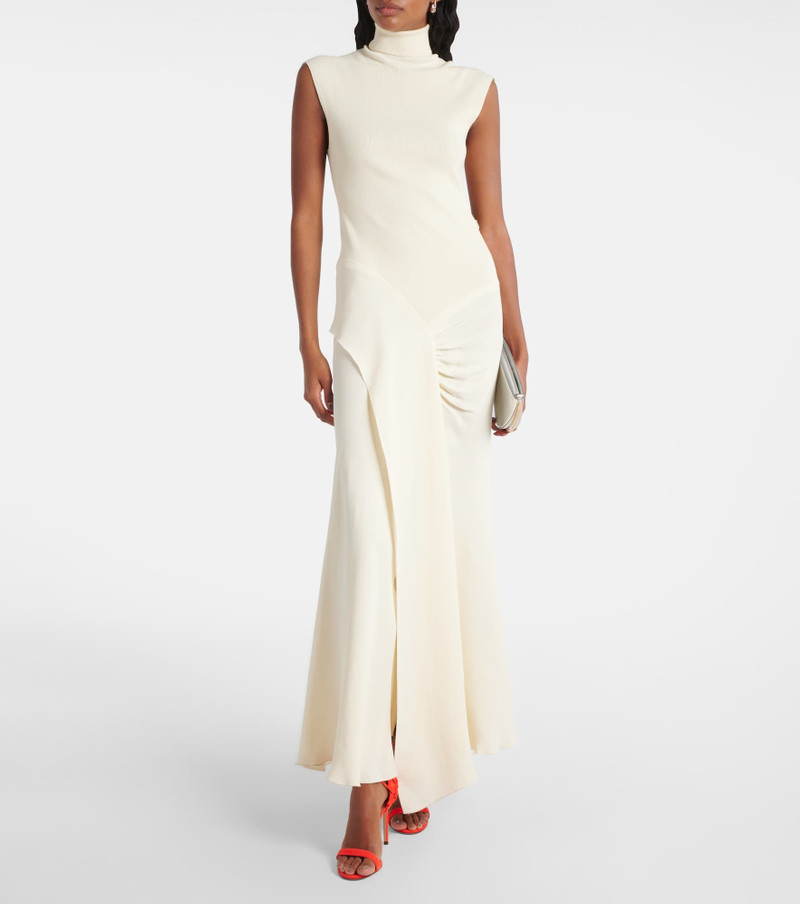 AQUAZZURA Hibiscus 105 suede sandals outlook