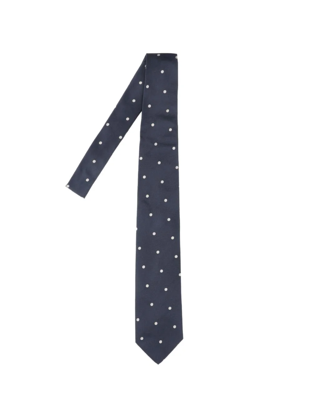 polka-dot herringbone tie - 1