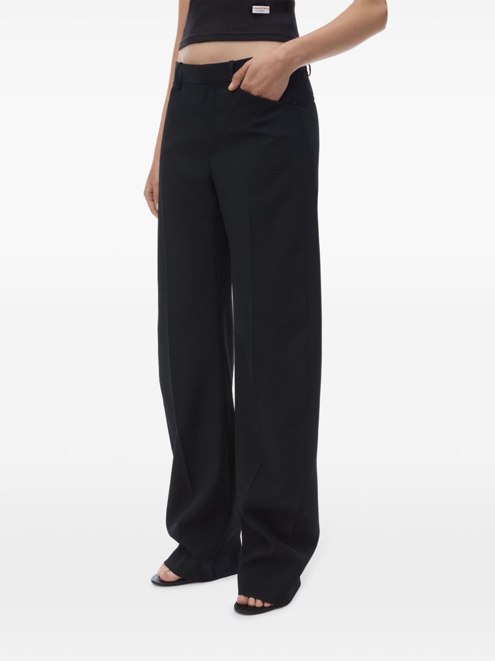 mid-rise trousers - 4