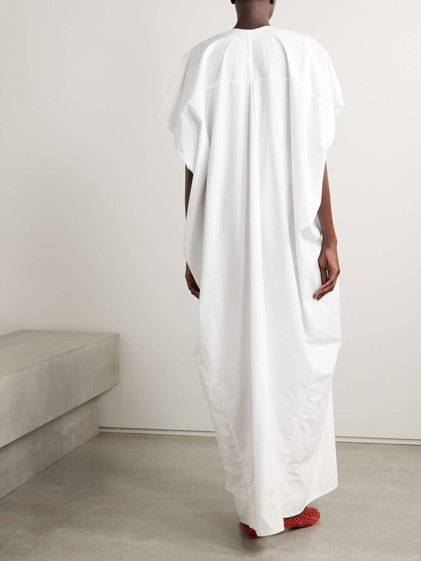 Saule wool and silk-blend maxi dress - 3