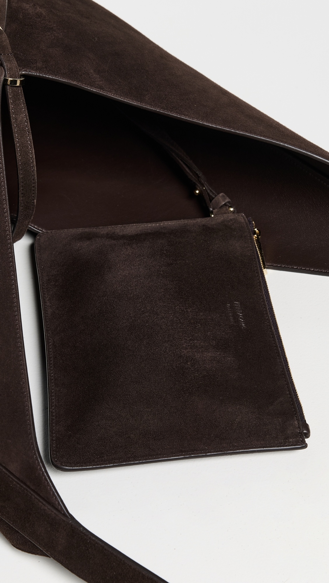 Suede Hobo Bag - 5