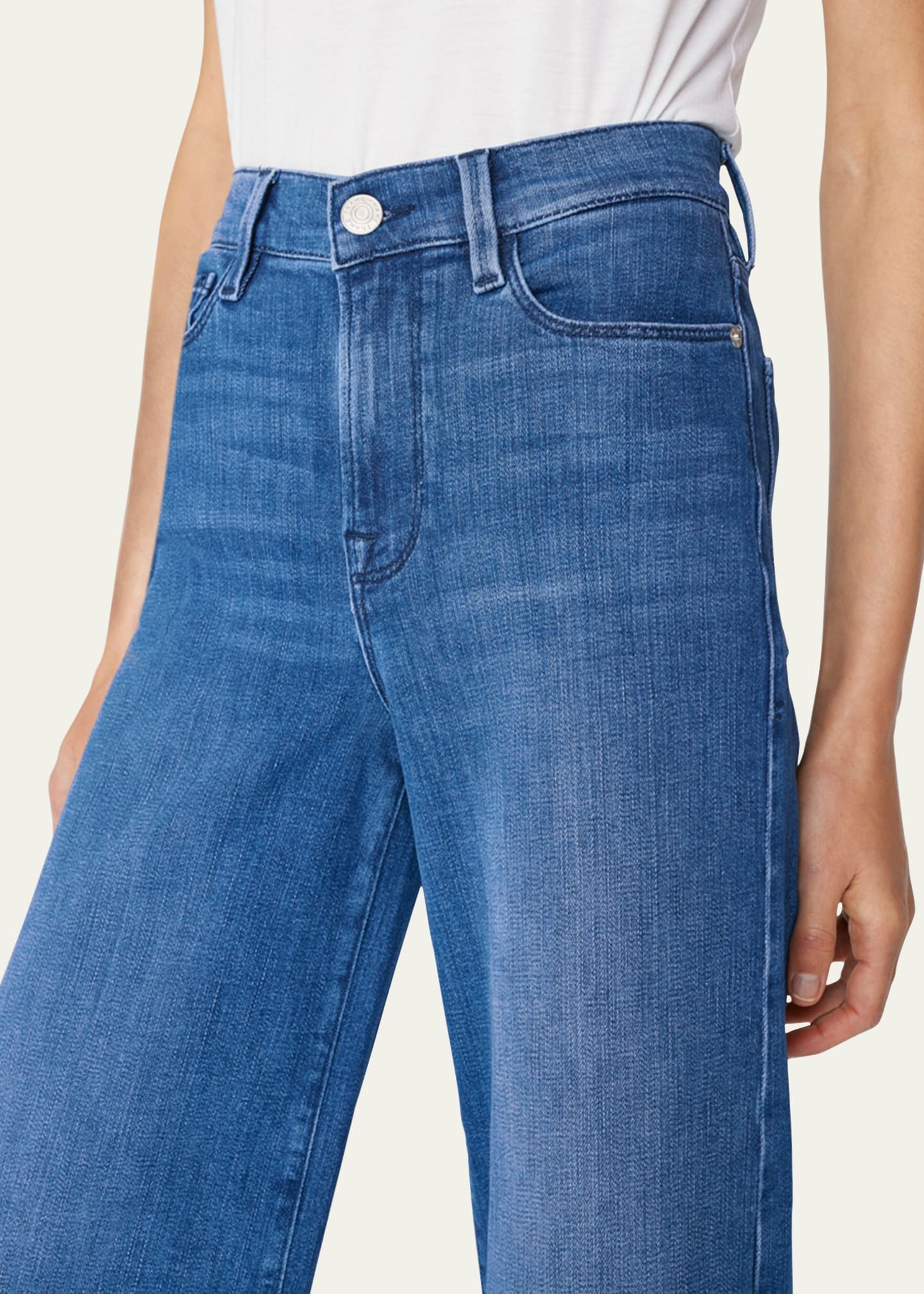 Le Palazzo Cropped Jeans - 5