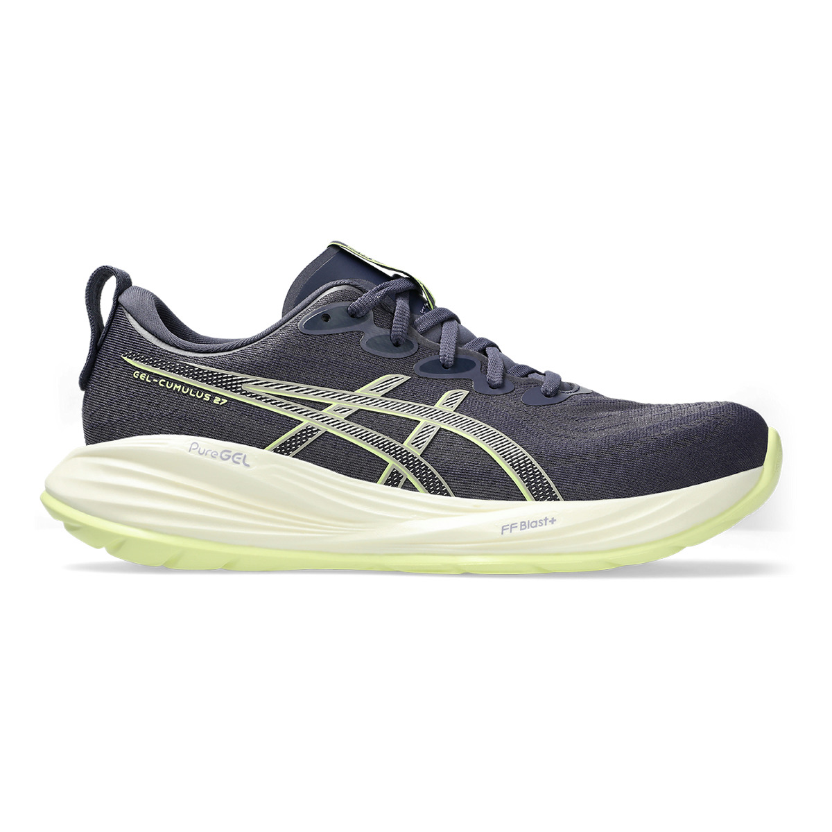 Asics Gel Cumulus 27 Indigo Fog - Lucid Yellow - 1