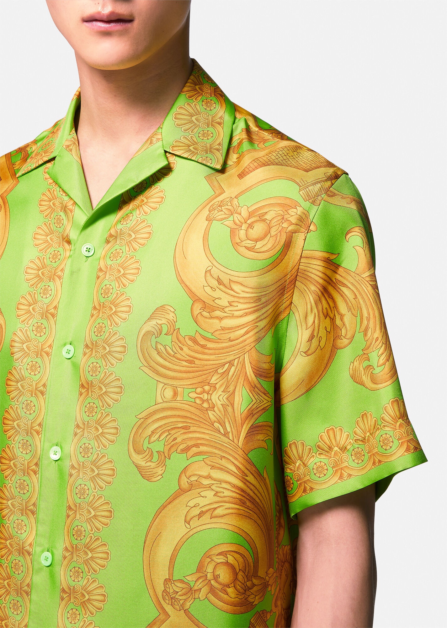 Barocco 660 Silk Shirt - 5