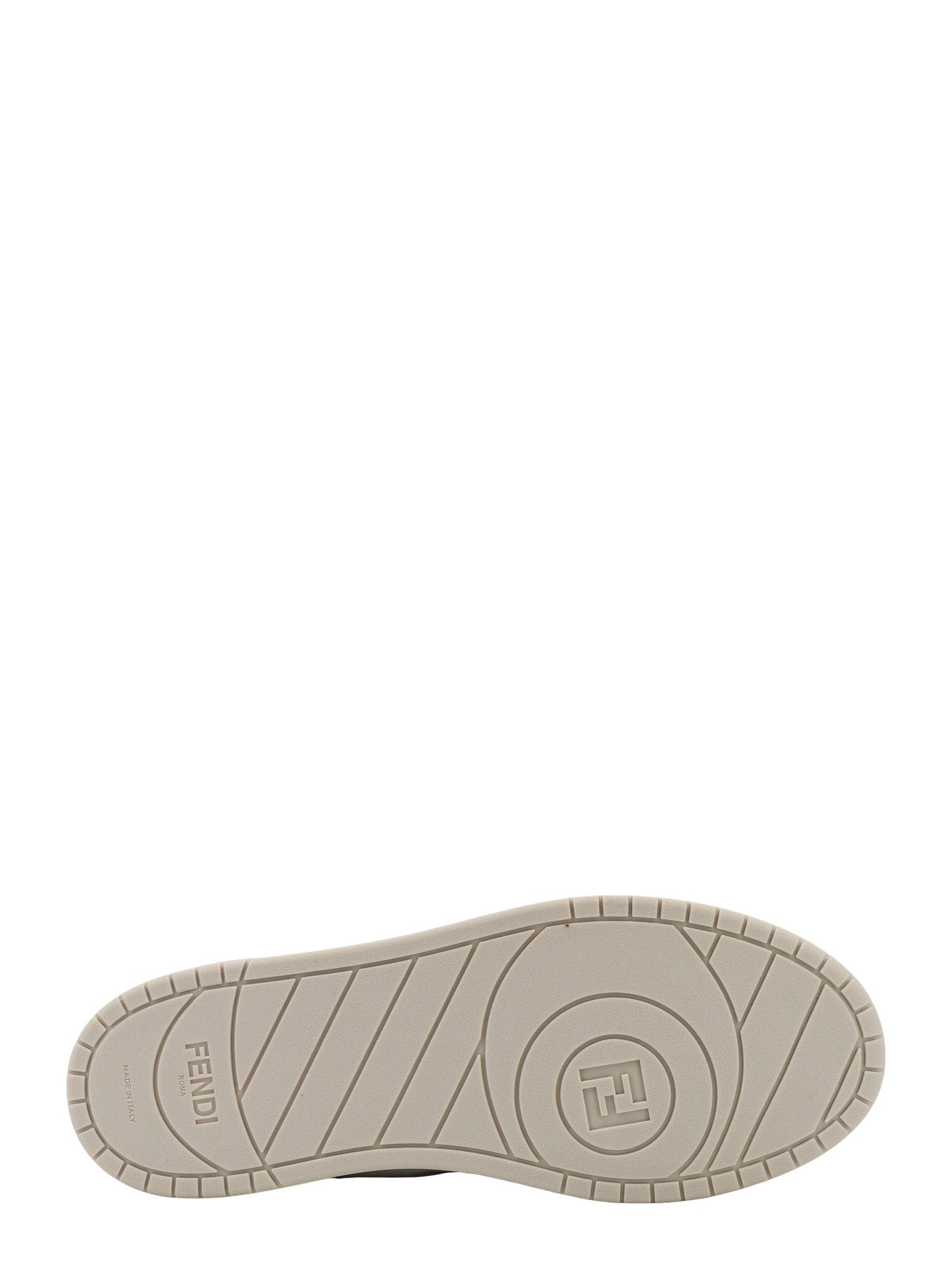 Leather Sneakers With Ff Lateral Logo - 3