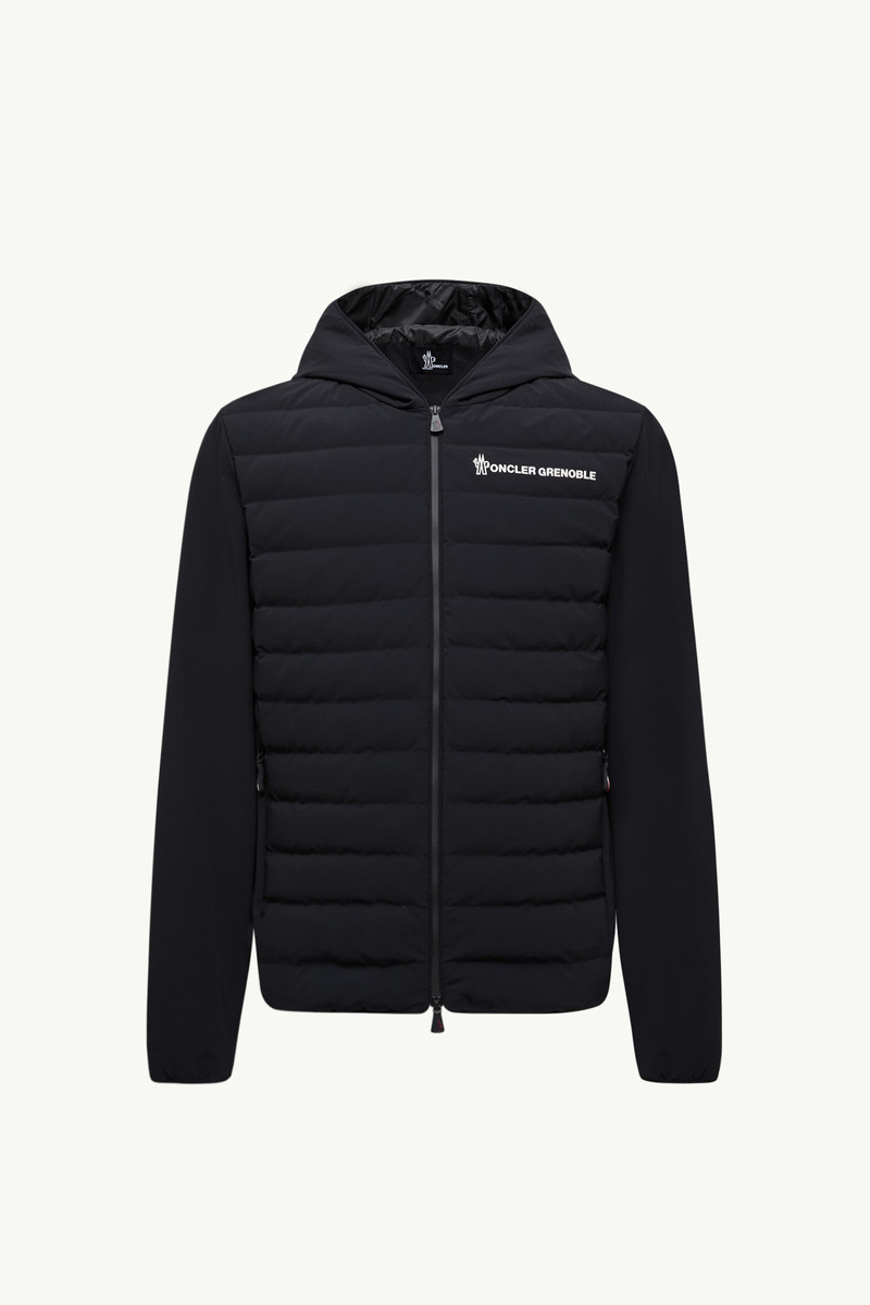 Padded Zip-Up Sweatshirt 1