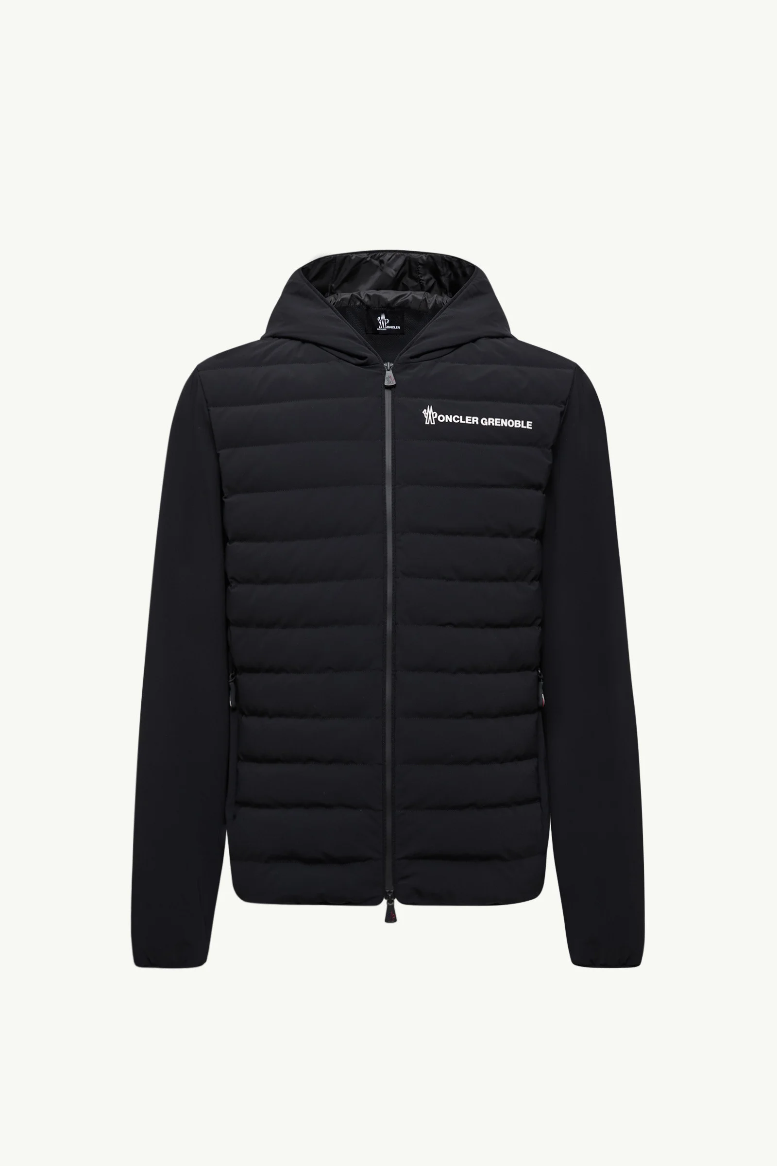 Padded Zip-Up Sweatshirt - 1