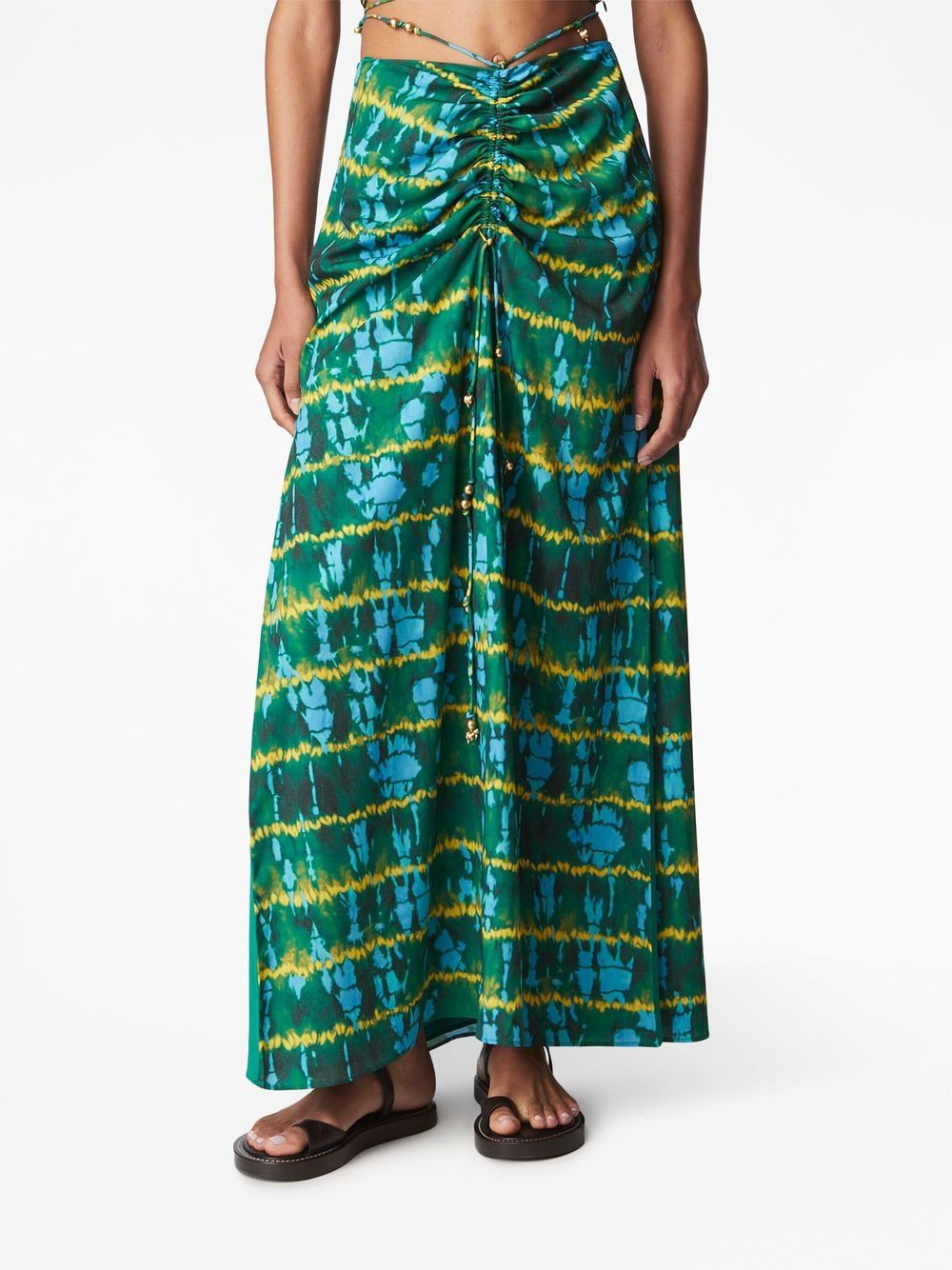 graphic-print skirt - 3