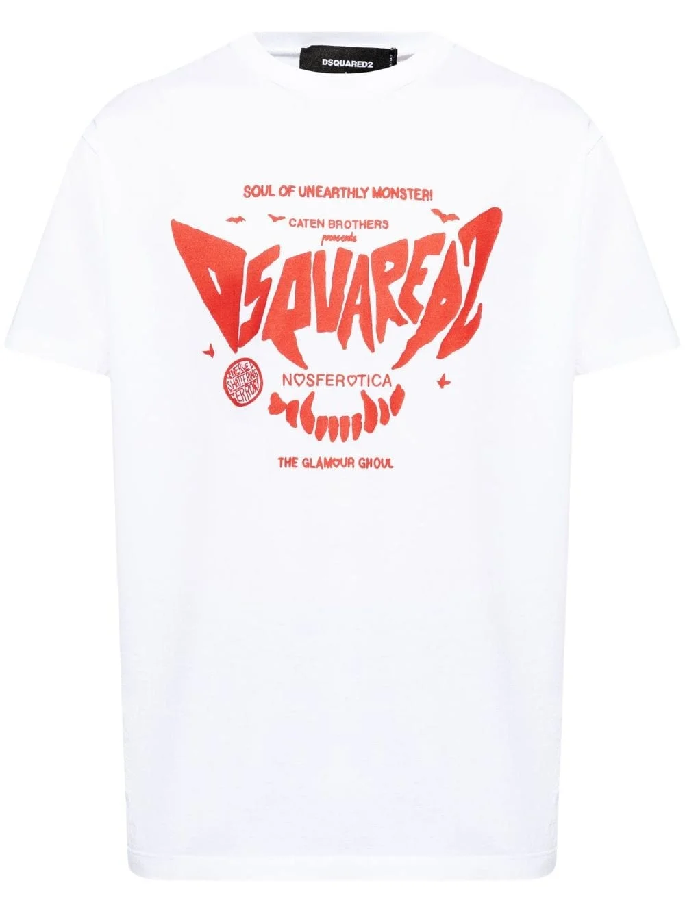 logo-print cotton T-shirt - 1