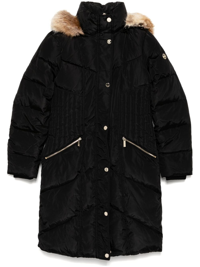 Chevron 3/4 Puffer Coat 1