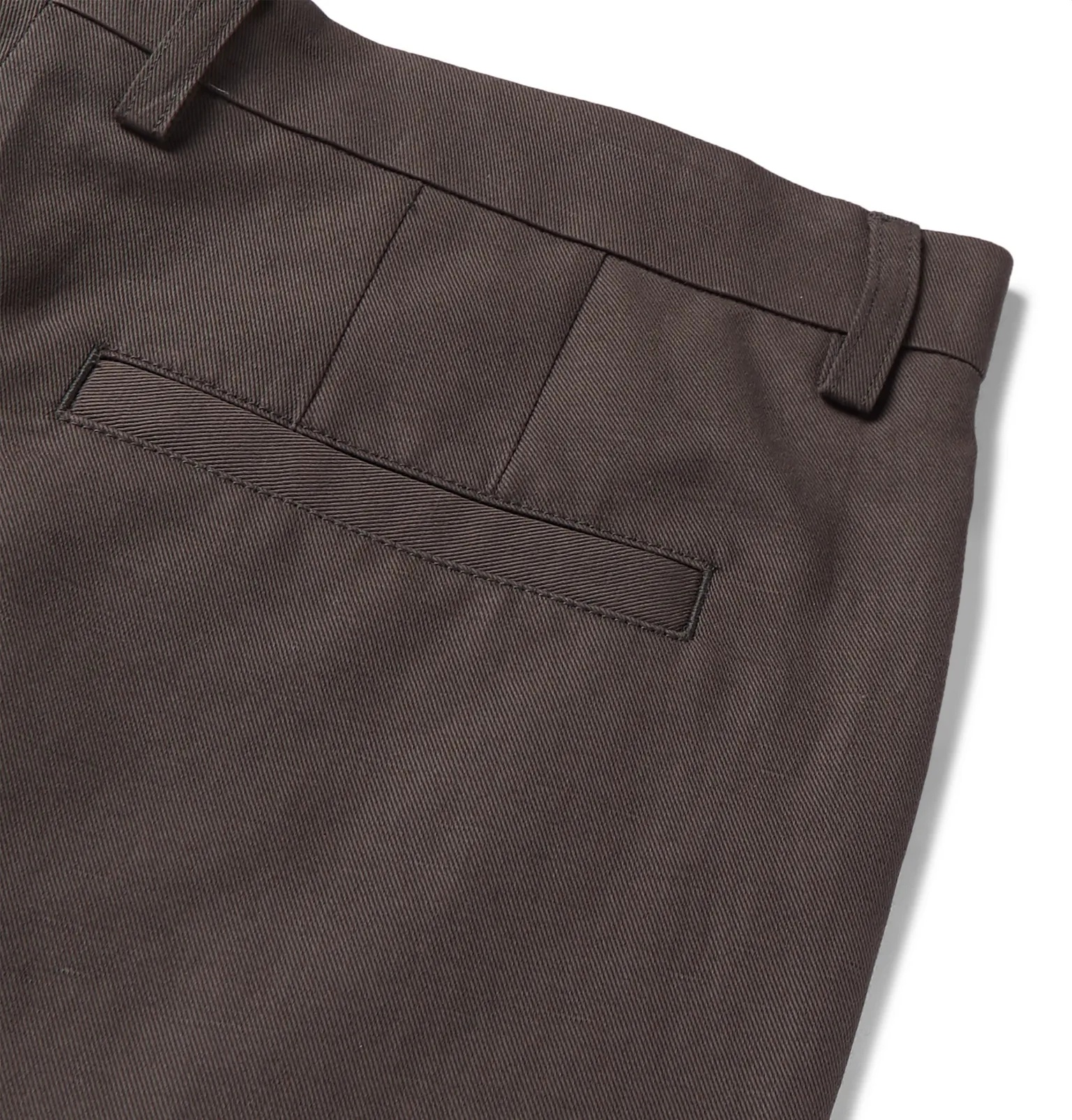 Raphael Slim-Fit Cotton and Linen-Blend Twill Chinos - 5