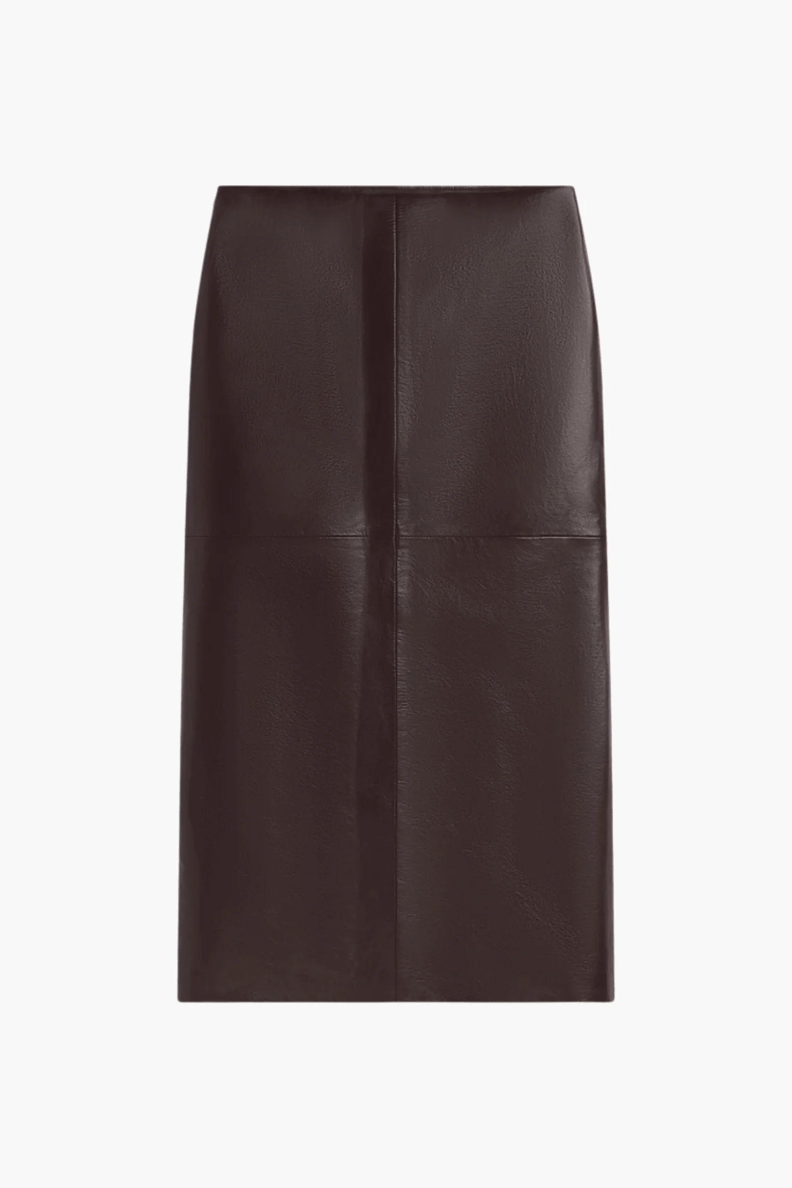 HIKSON SKIRT IN RECYCLED LEATHER - 1