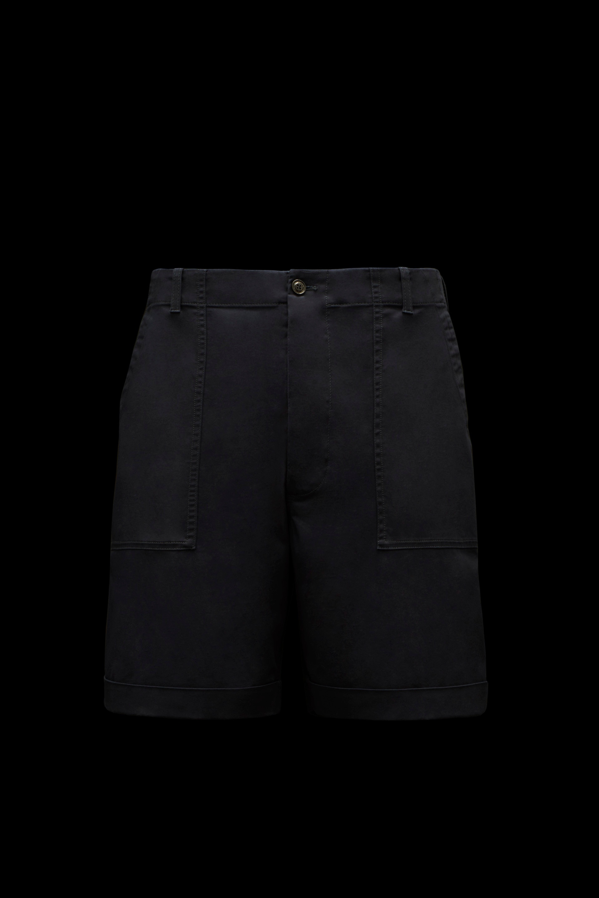 Cotton Poplin Shorts - 1