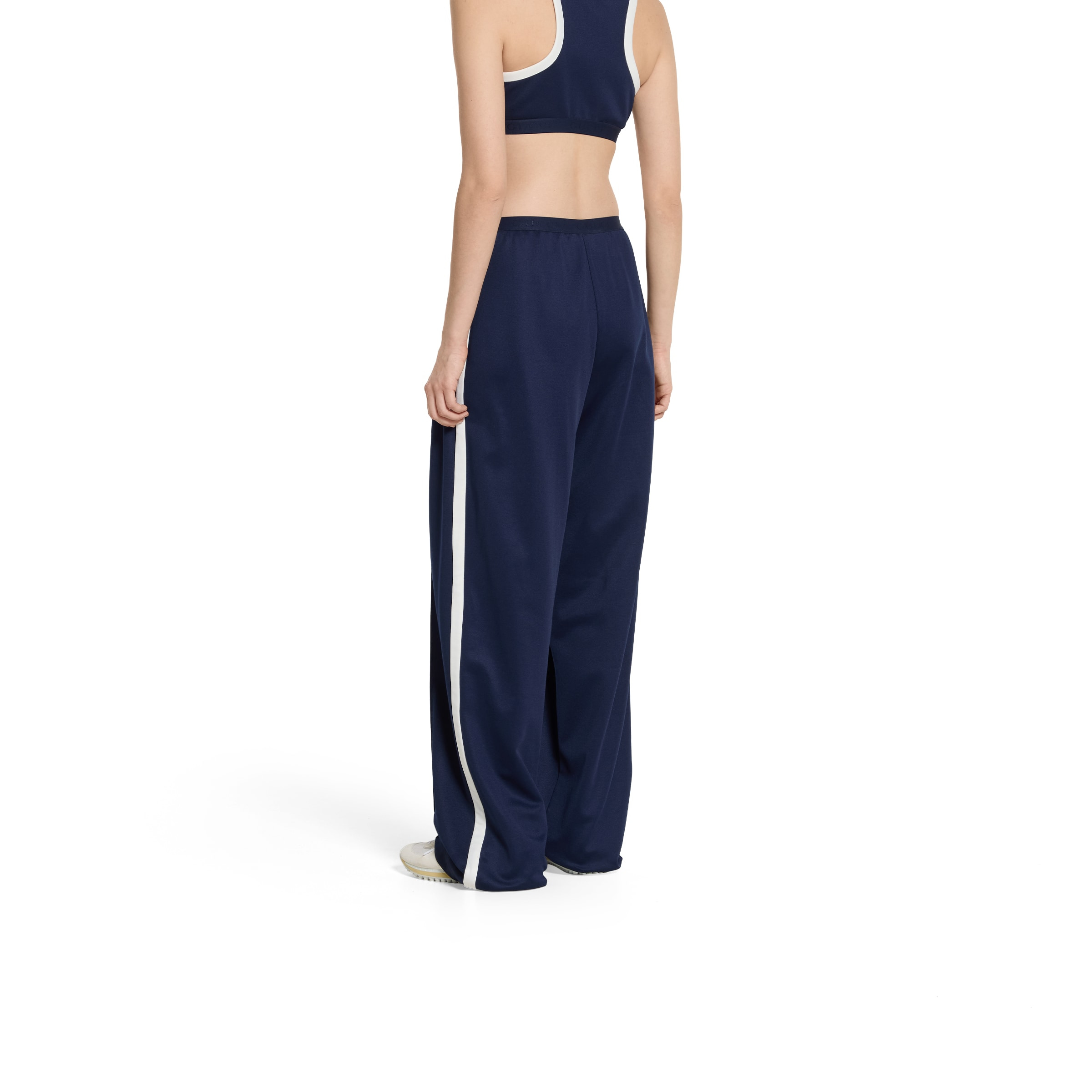 Technical jersey pants with logo - 4