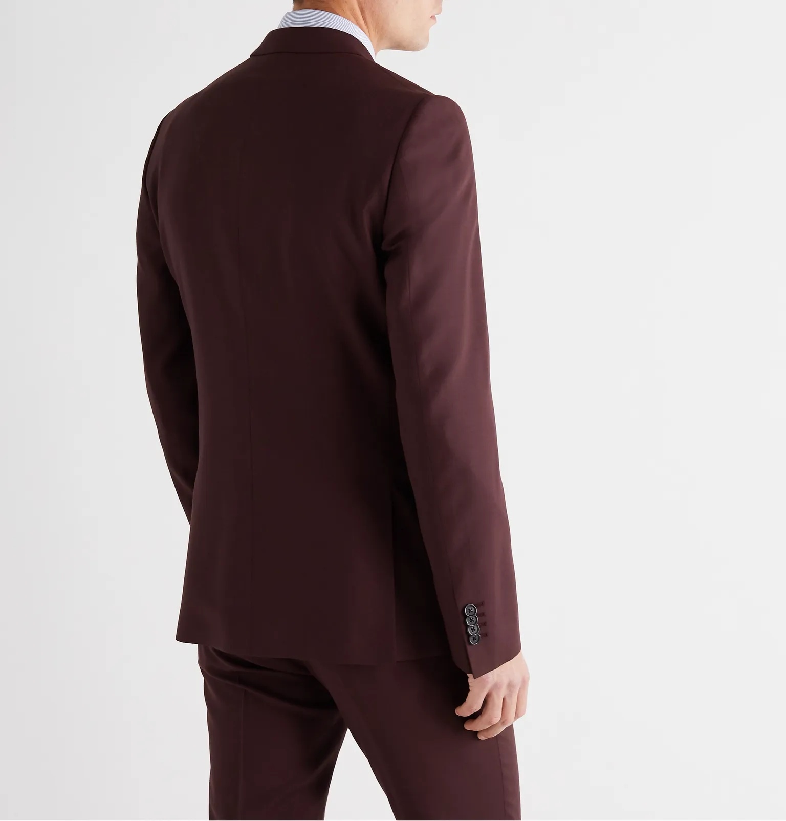 Soho Slim-Fit Wool Suit Jacket - 4