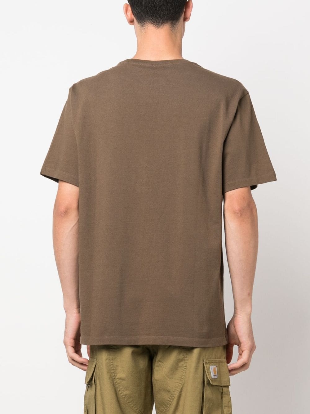 logo-print cotton T-shirt - 4