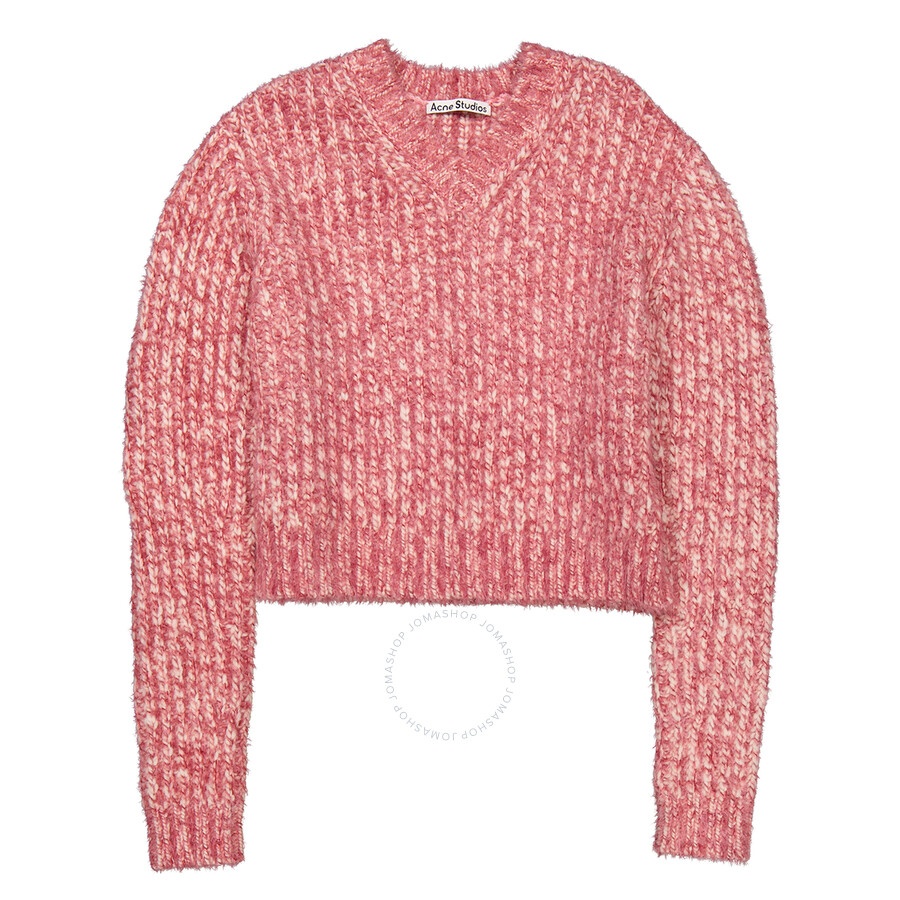 Acne Studios Off White/Multi Wool Blender Jumper - 5