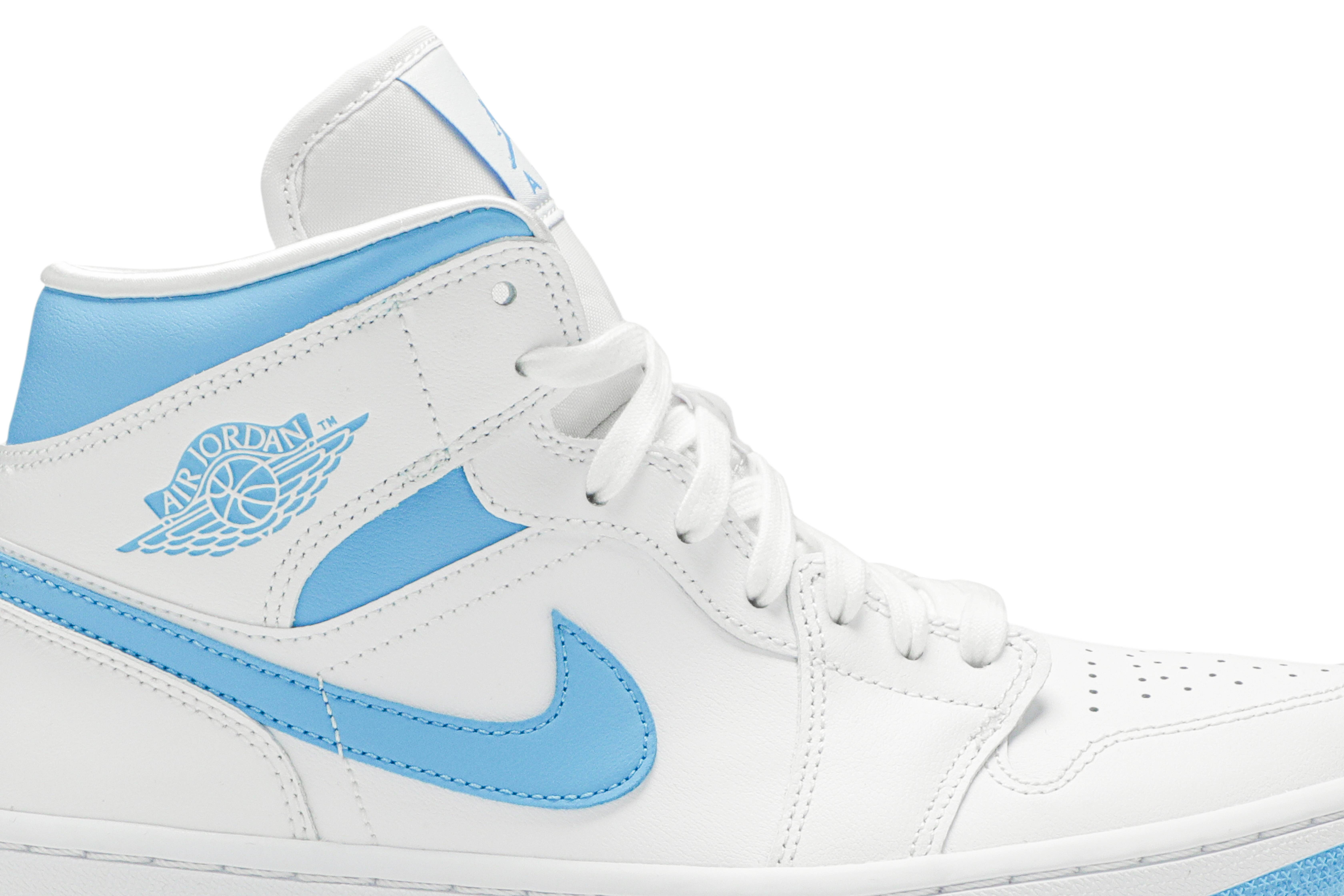 Wmns Air Jordan 1 Mid 'UNC' - 2