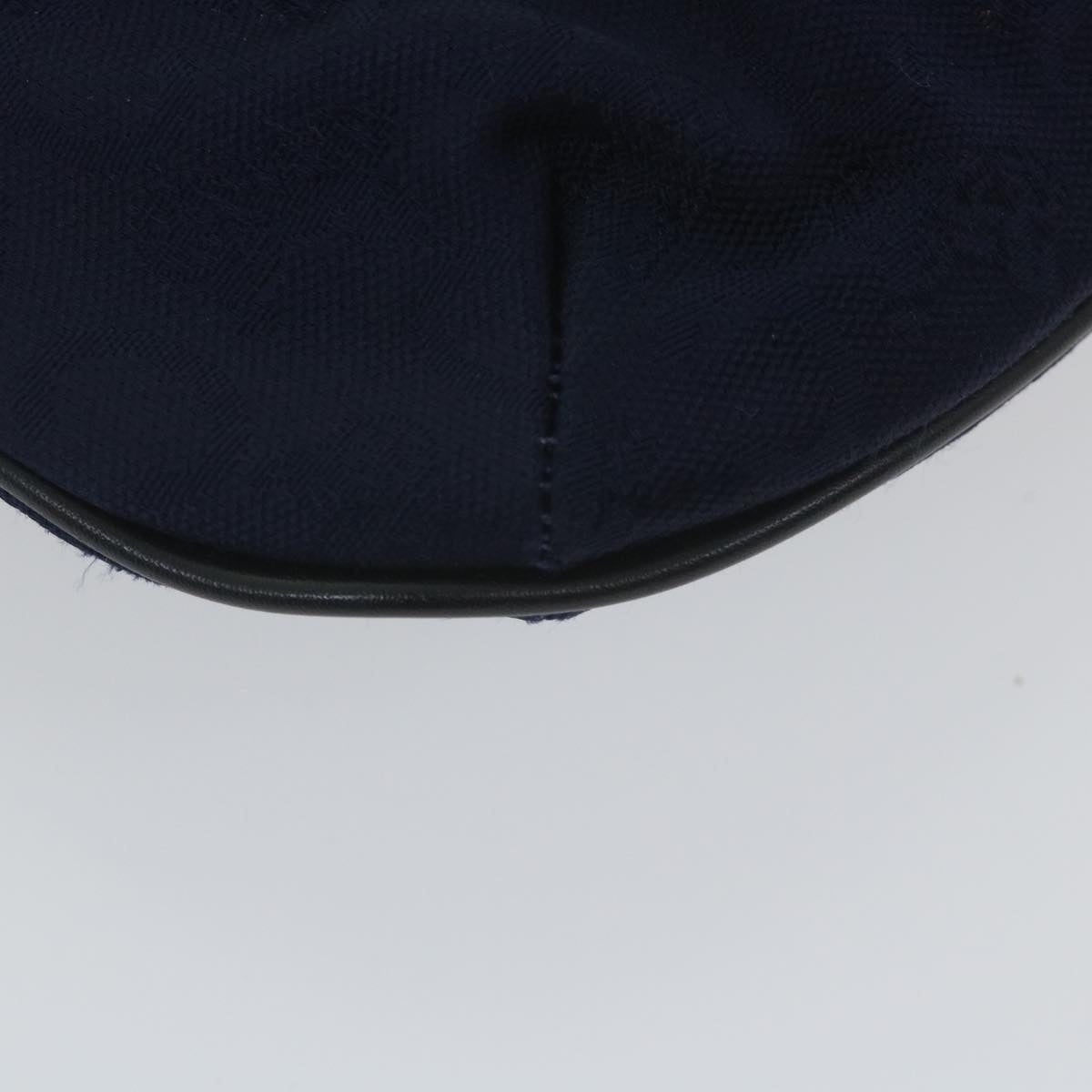 CELINE C Macadam Canvas Hand Bag Navy - 8