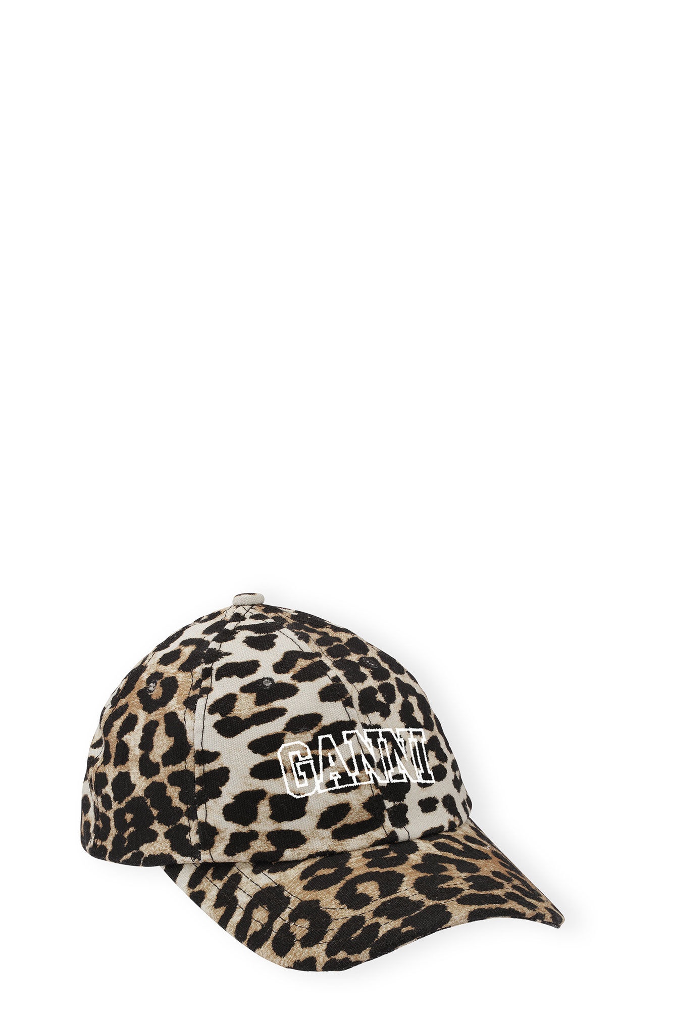 LEOPARD EMBROIDERED LOGO CAP - 1