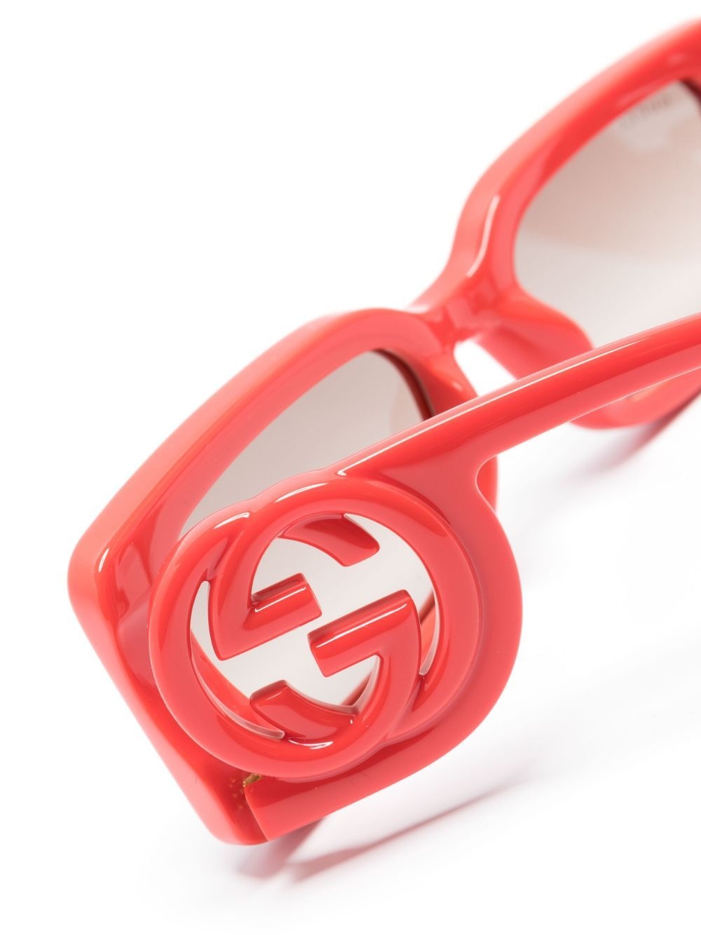 Interlocking G rectangular-frame sunglasses - 3