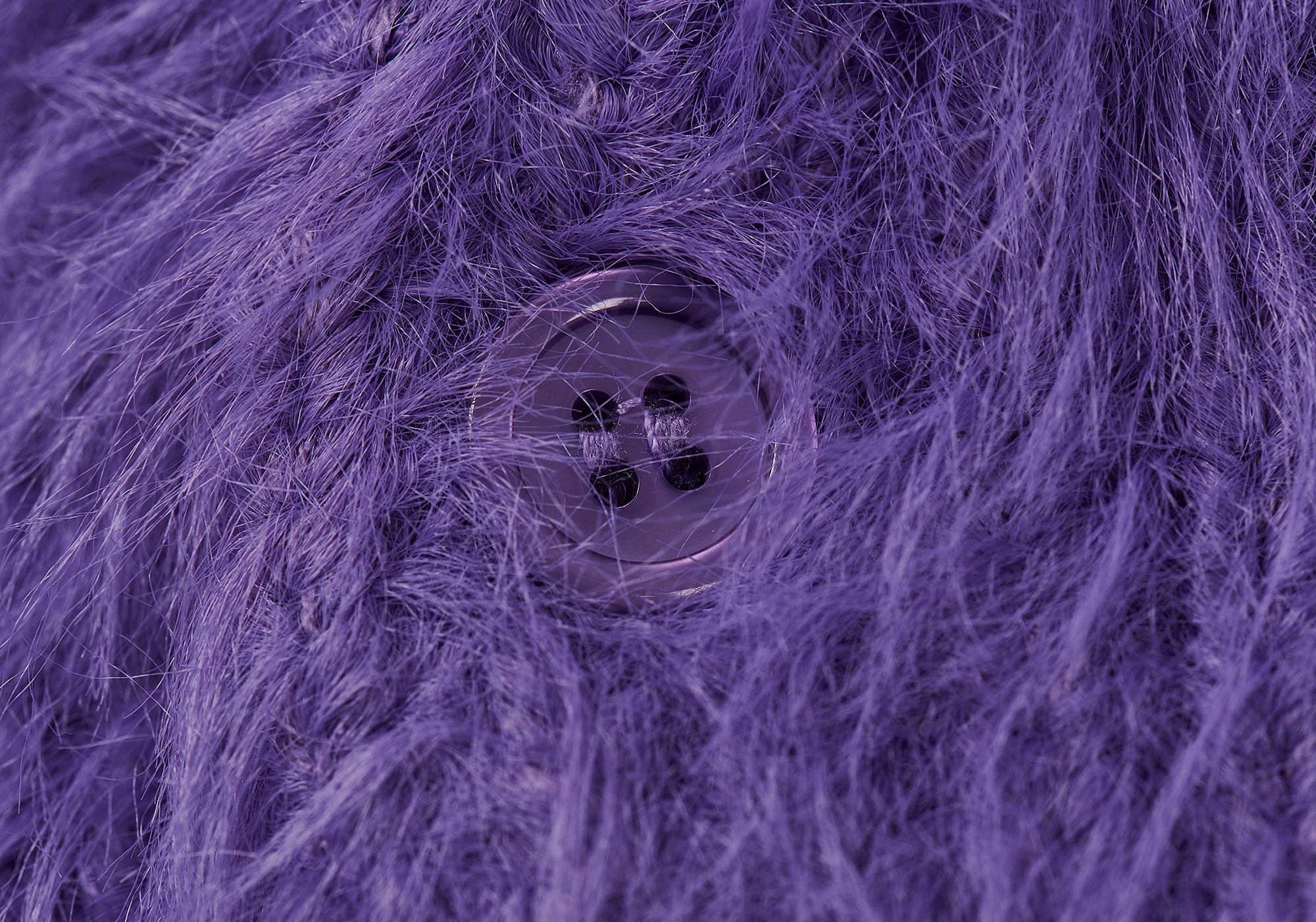 PALACE YETI CARDIGAN BLOOM PURPLE | REVERSIBLE