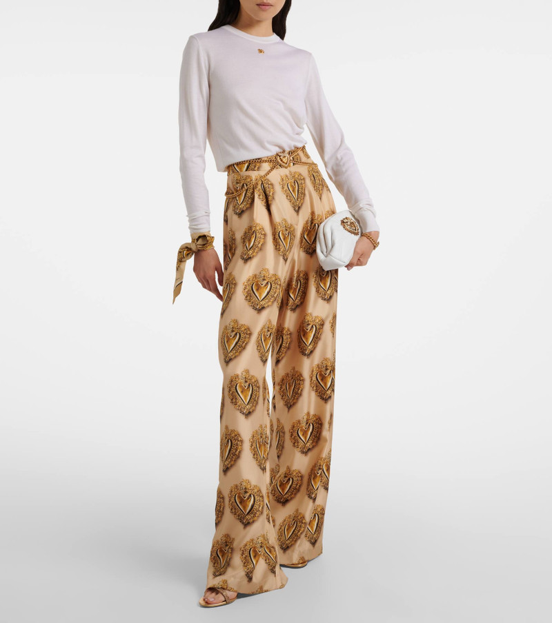 Dolce & Gabbana Devotion Small leather shoulder bag outlook