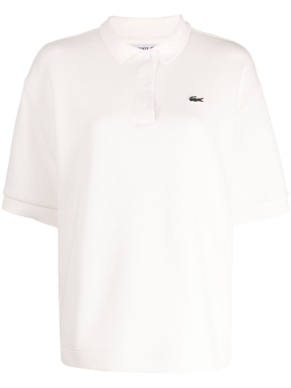 logo-appliquÃ© cotton polo shirt - 1