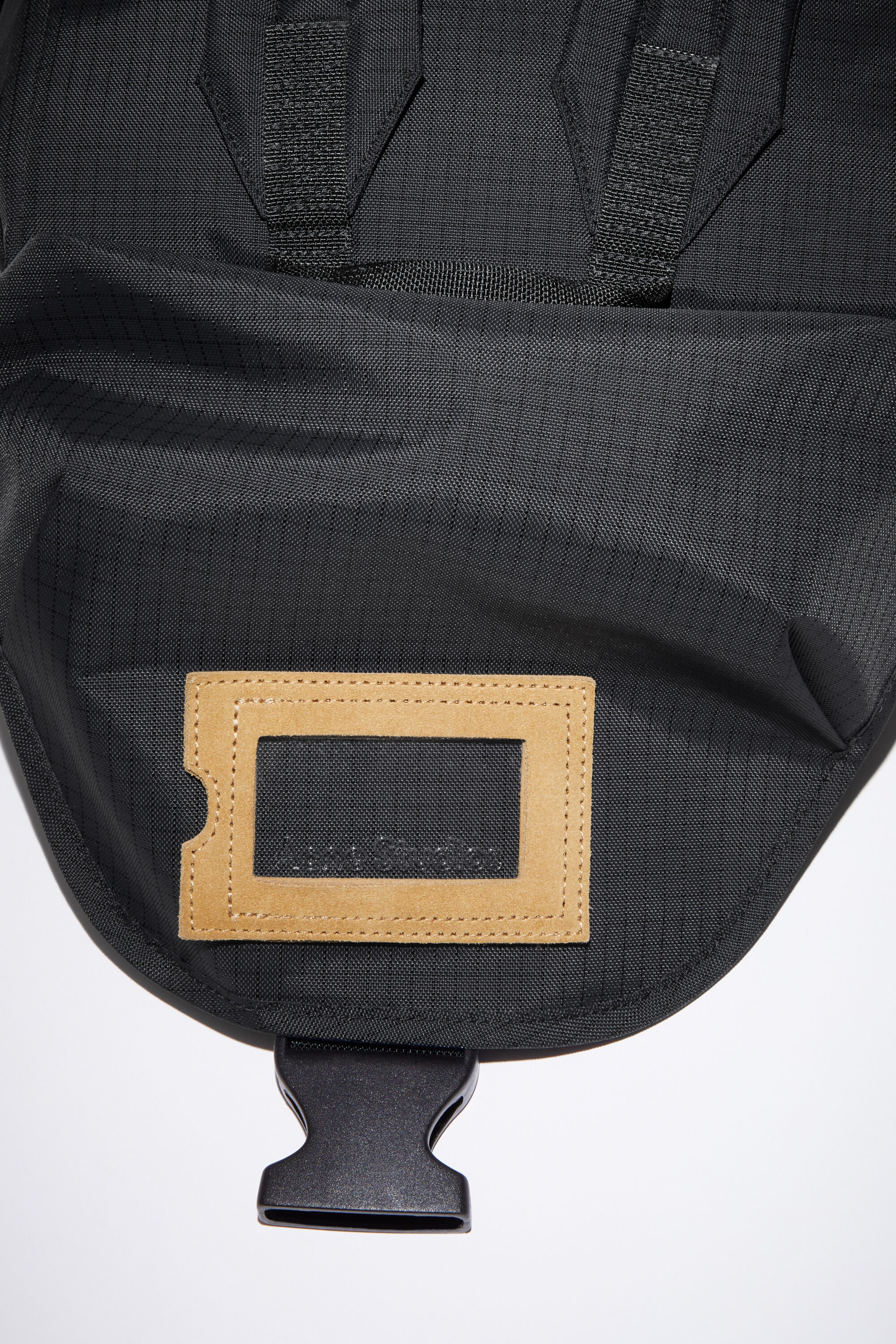 Ripstop nylon backpack - Black - 5