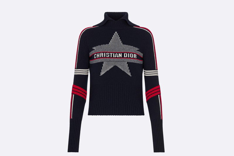 DiorAlps Stand Collar Sweater - 1