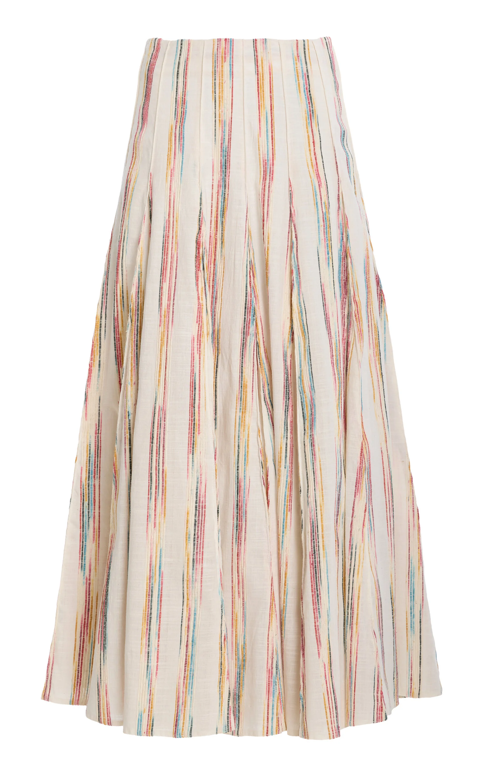Million Pleats Silk Skirt - 1