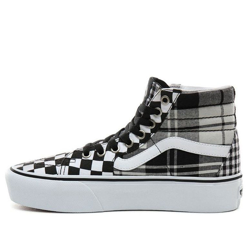 Vans SK8-HI Platform 'Plaid Checkerboard' VN0A3TKNVYD - 1