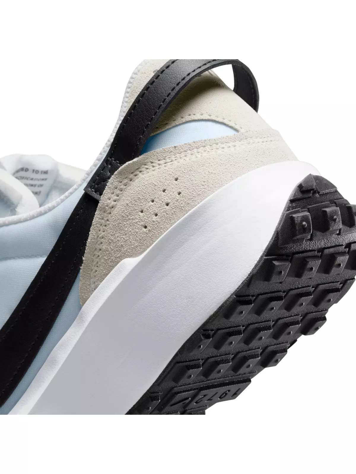 Waffle Debut "White/Black/Summit White/White" Men's Shoe - 8
