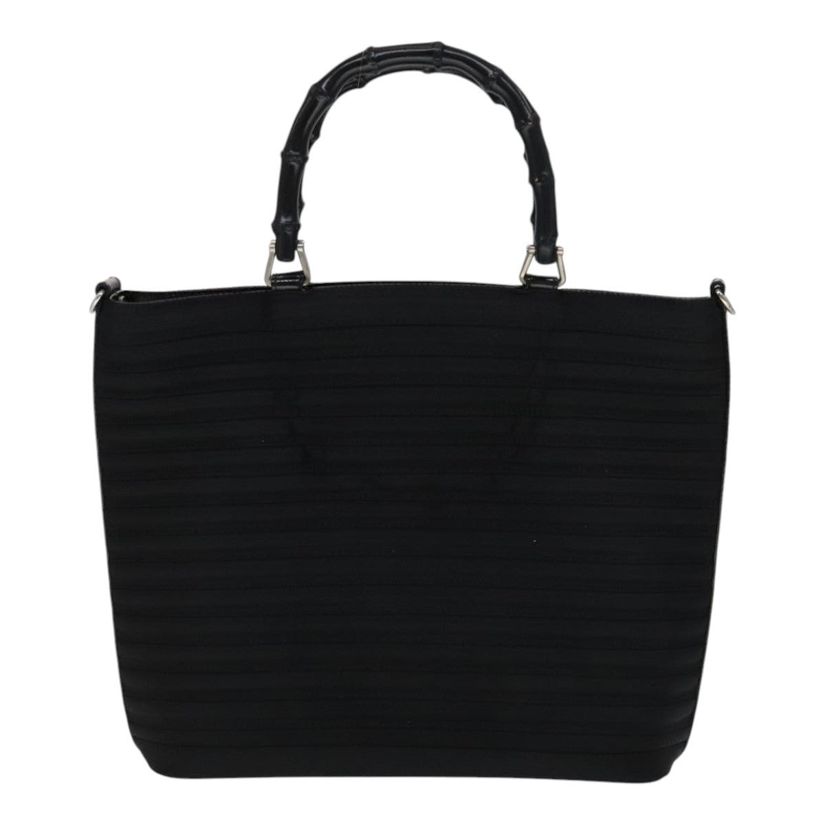 GUCCI Bamboo Hand Bag Nylon Black 000 1705 000 1705 - 2