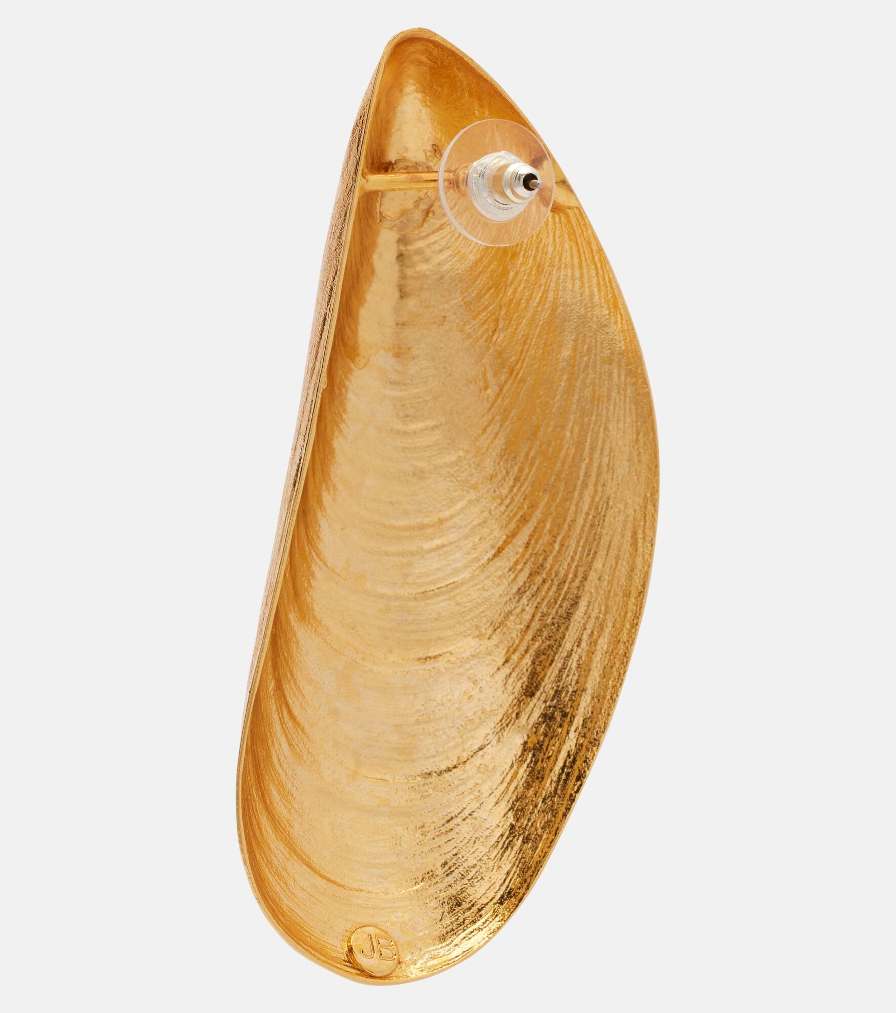 Wade gold-plated earrings - 5