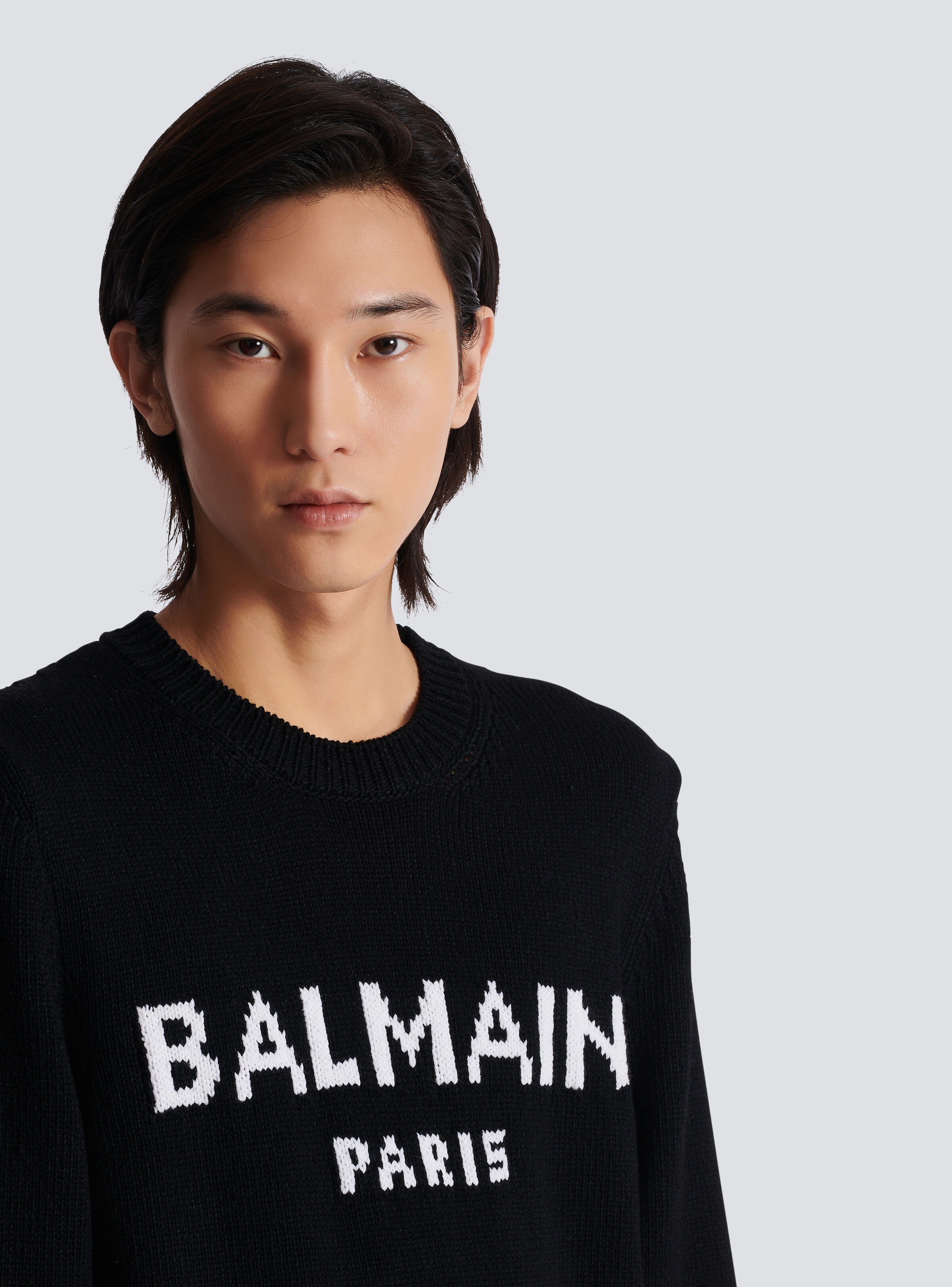 Wool Balmain Paris jumper - 7