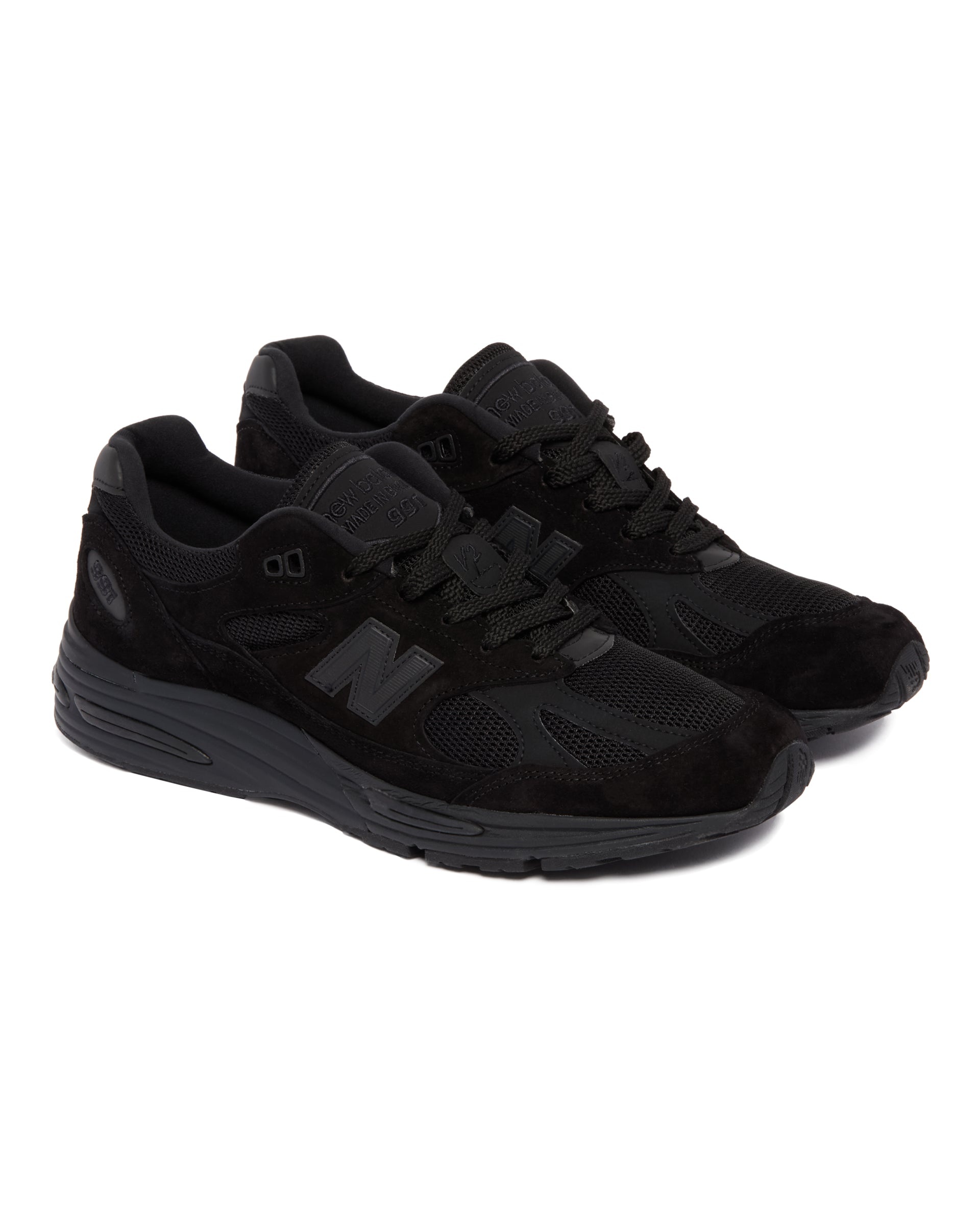 Black Made in UK 991v2 Sneakers - 4